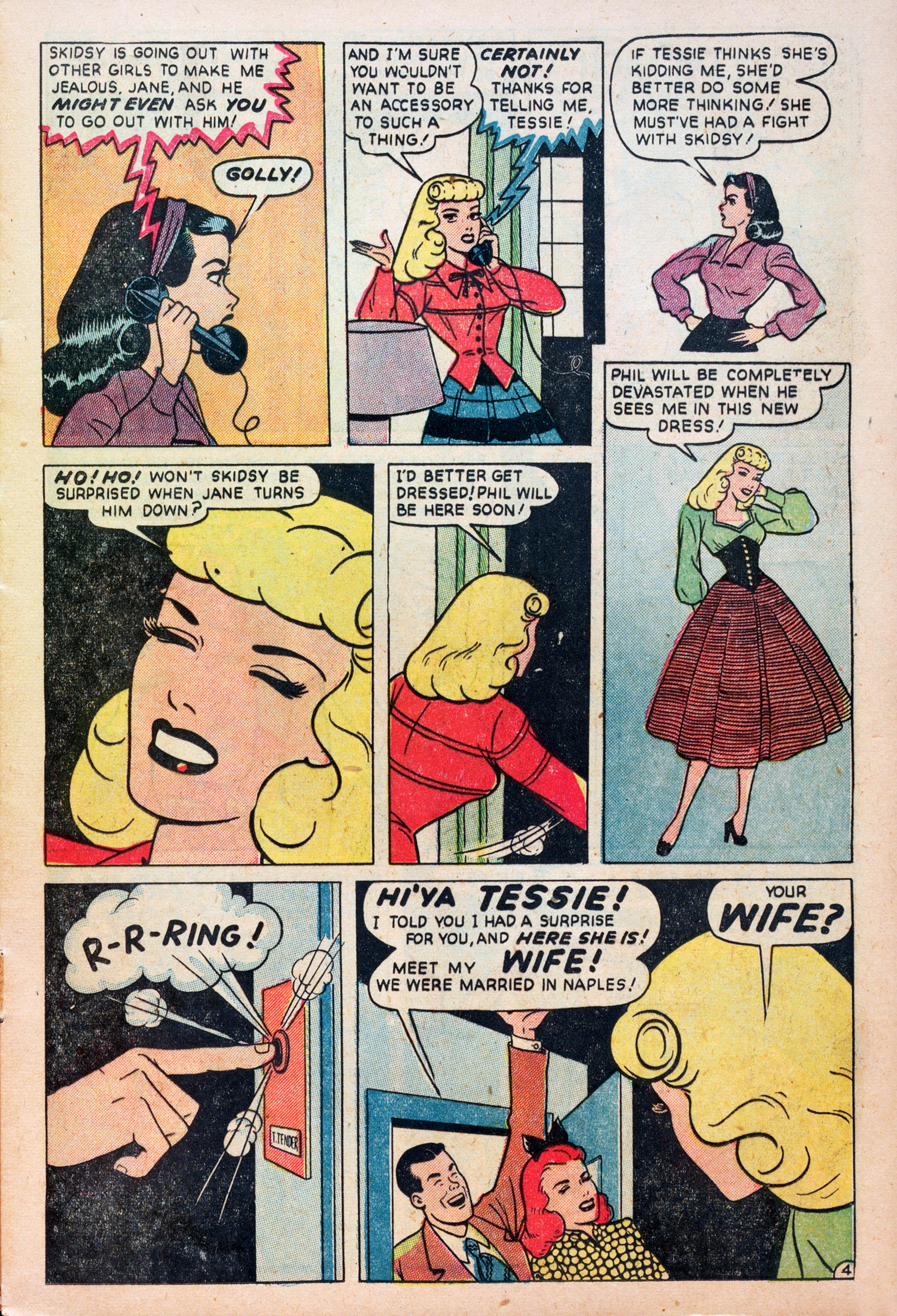 Read online Comedy Comics (1948) comic -  Issue #6 - 13