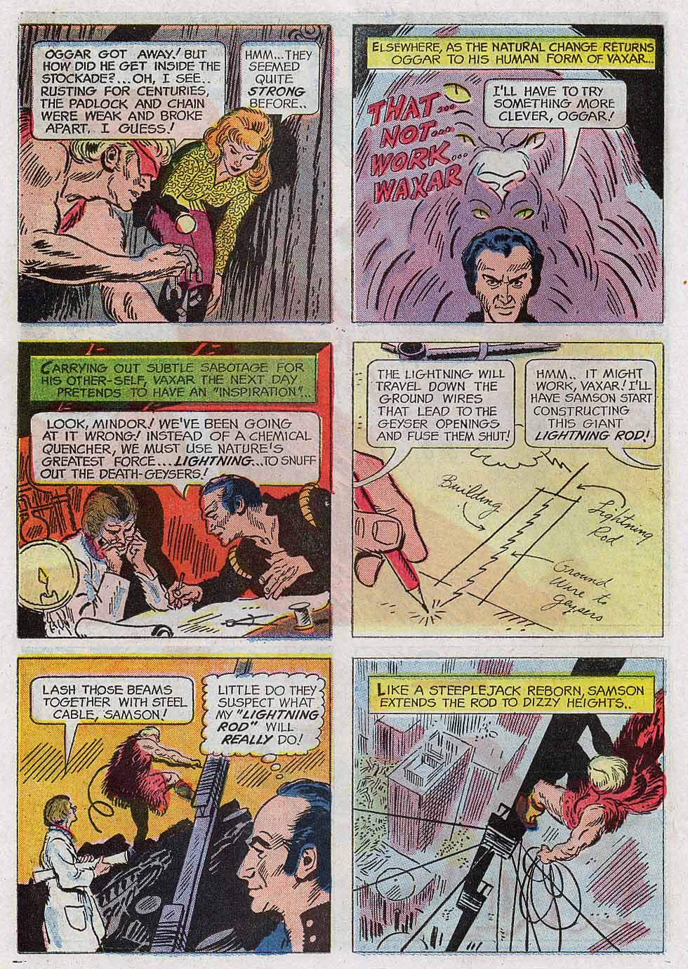 Read online Mighty Samson (1964) comic -  Issue #5 - 22