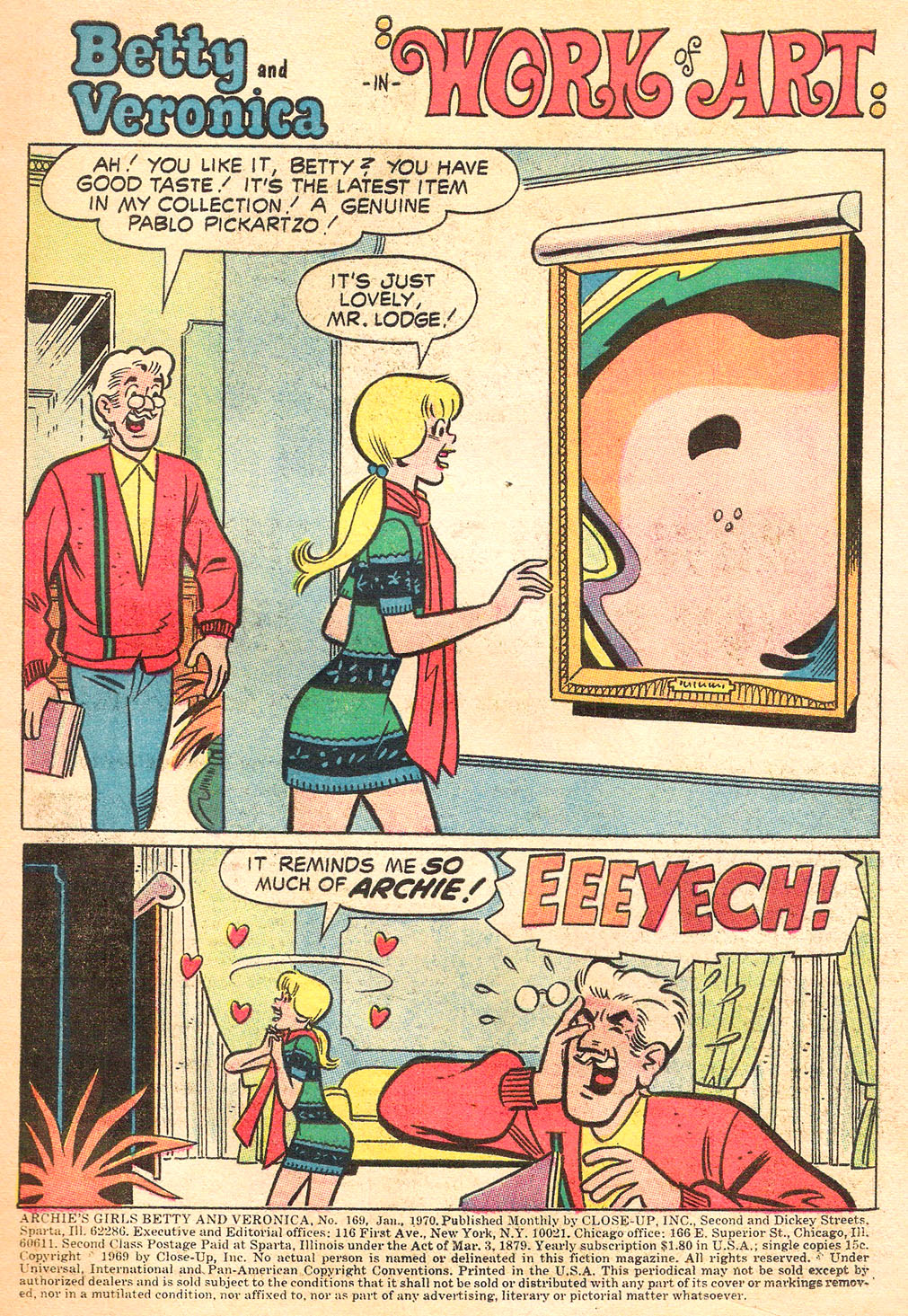 Read online Archie's Girls Betty and Veronica comic -  Issue #169 - 3