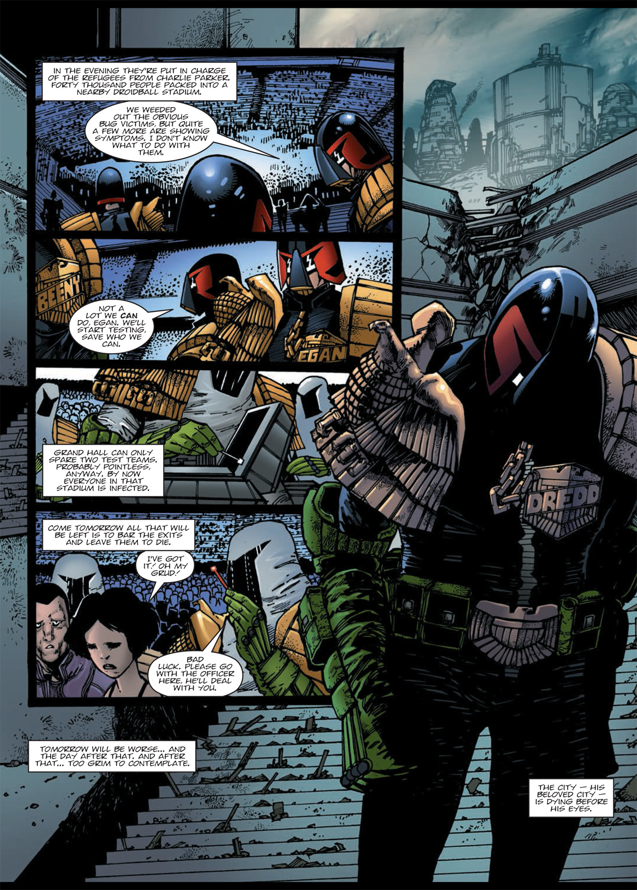Read online Judge Dredd: Day of Chaos: Endgame comic -  Issue # TPB (Part 2) - 89