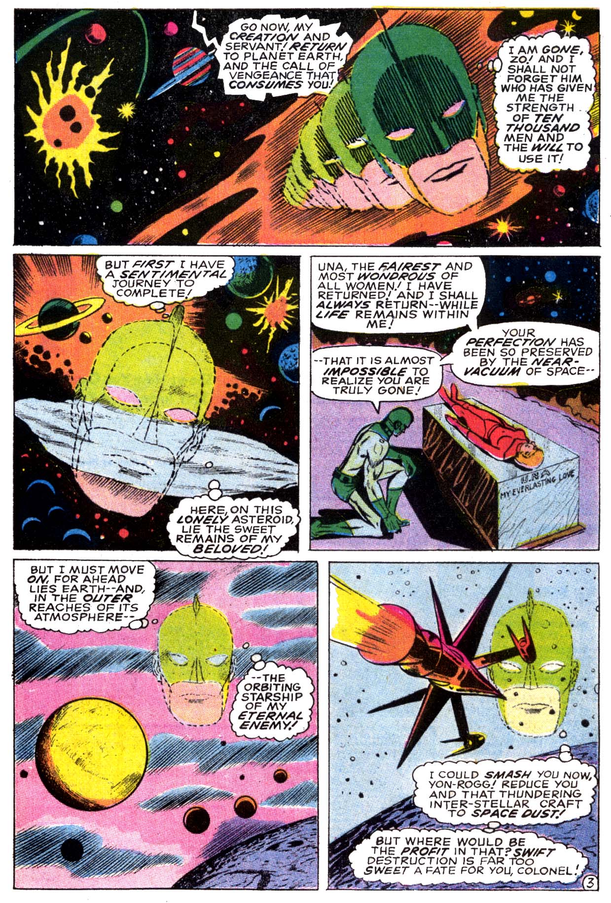 Read online Captain Marvel (1968) comic -  Issue #12 - 4