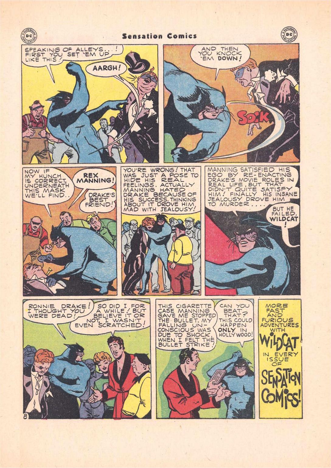 Read online Sensation (Mystery) Comics comic -  Issue #55 - 49