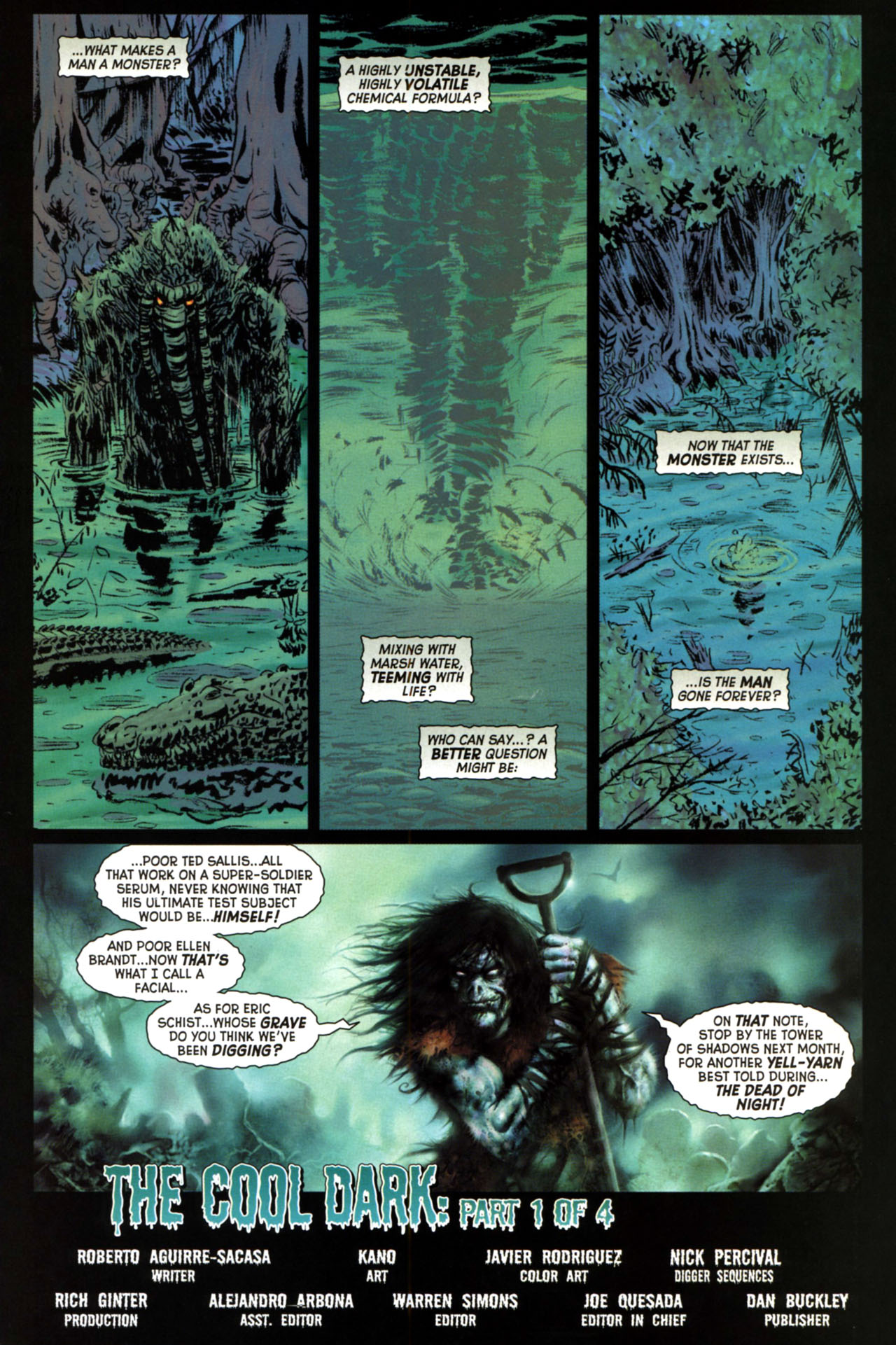 Read online Dead of Night Featuring Man-Thing comic -  Issue #1 - 23