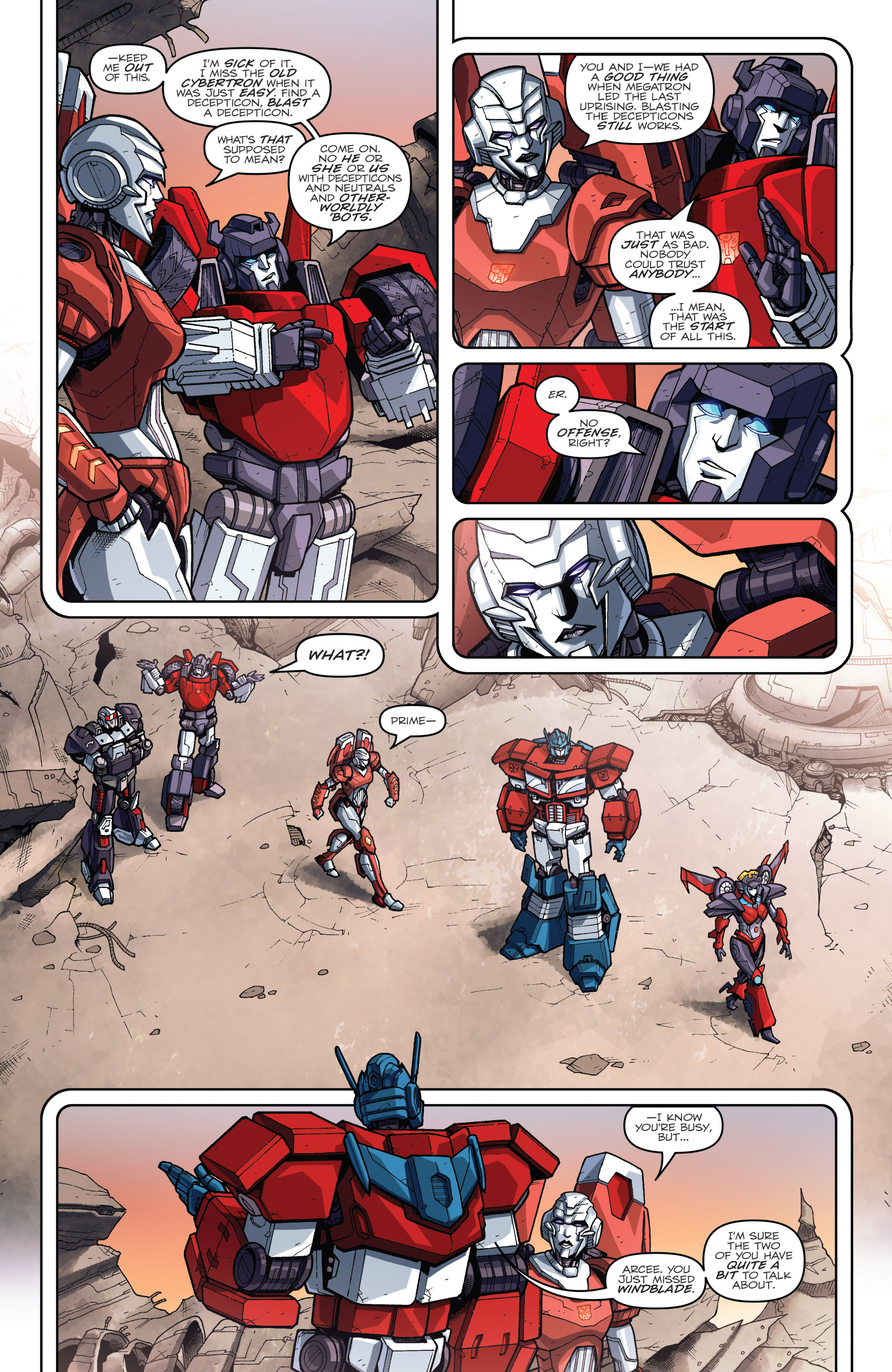 Read online Transformers: Robots In Disguise (2012) comic -  Issue #30 - 21