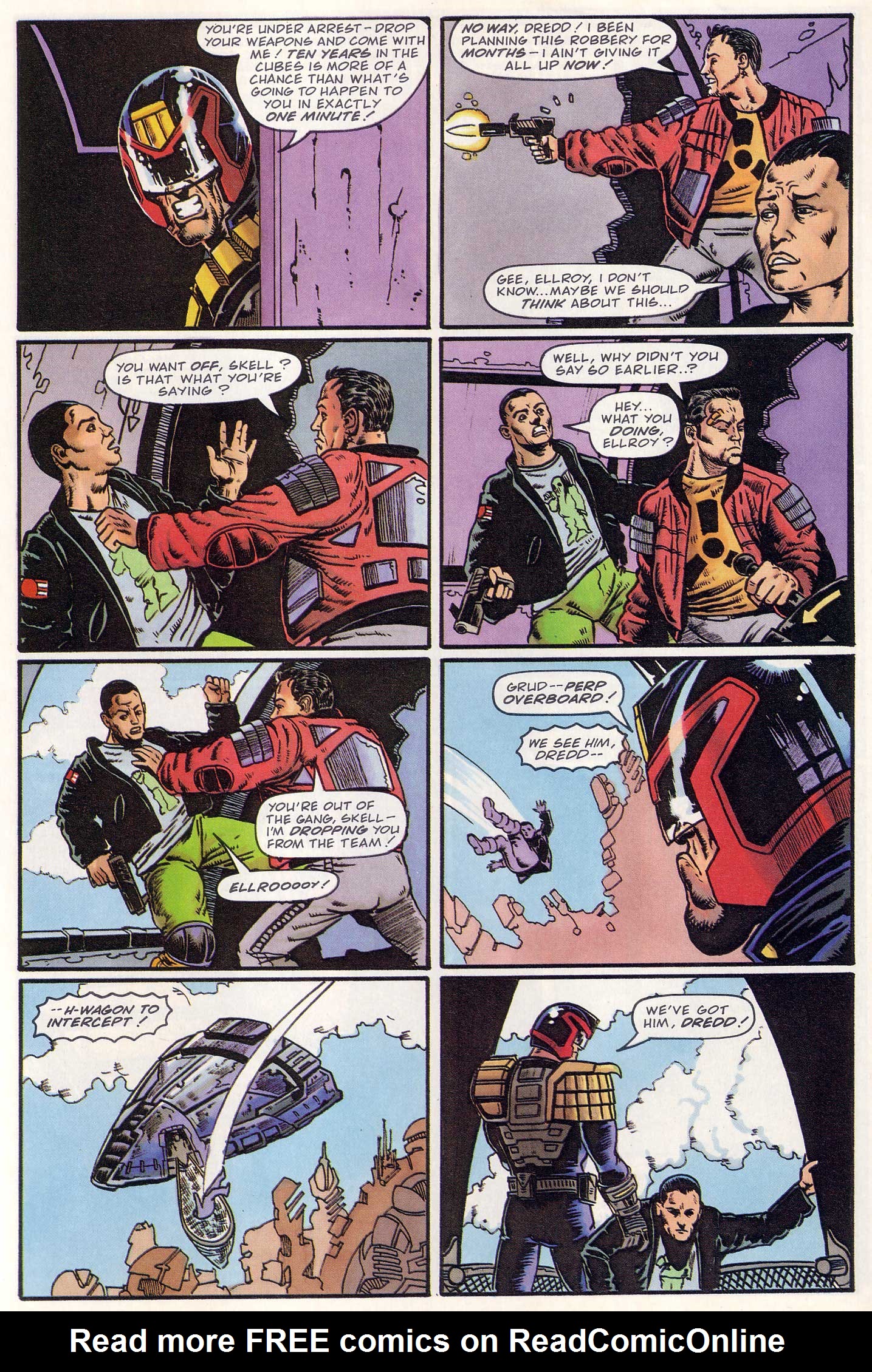 Read online Judge Dredd Lawman of the Future comic -  Issue #3 - 23
