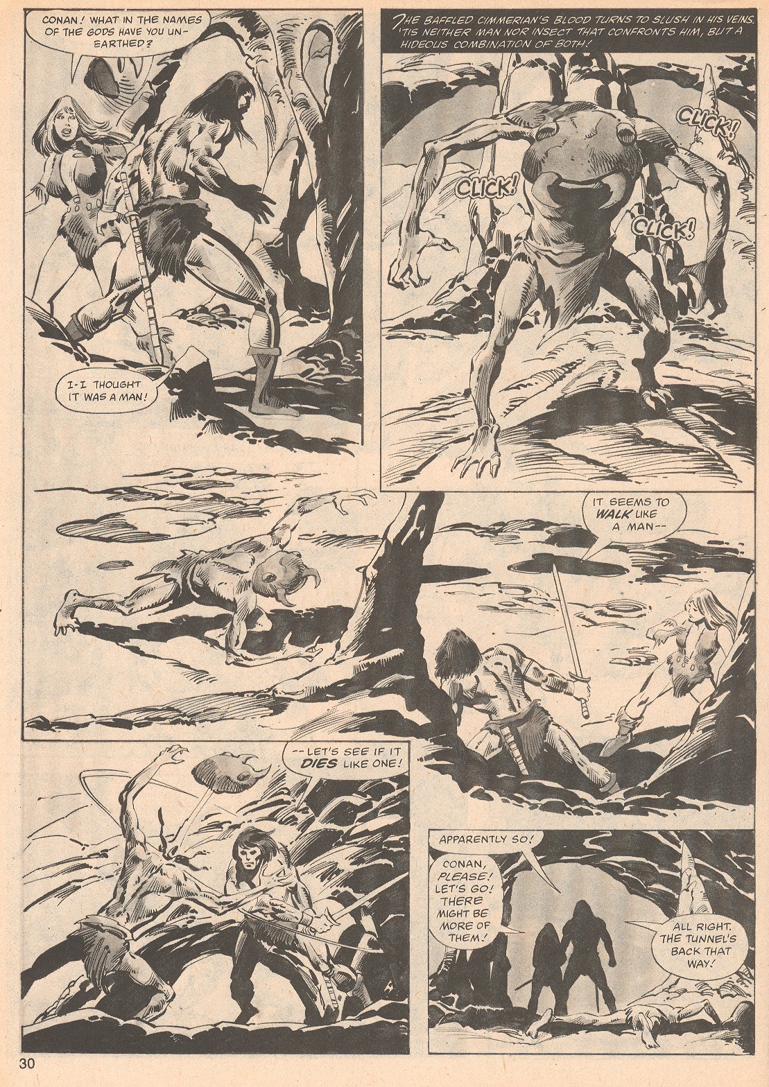Read online The Savage Sword Of Conan comic -  Issue #70 - 30