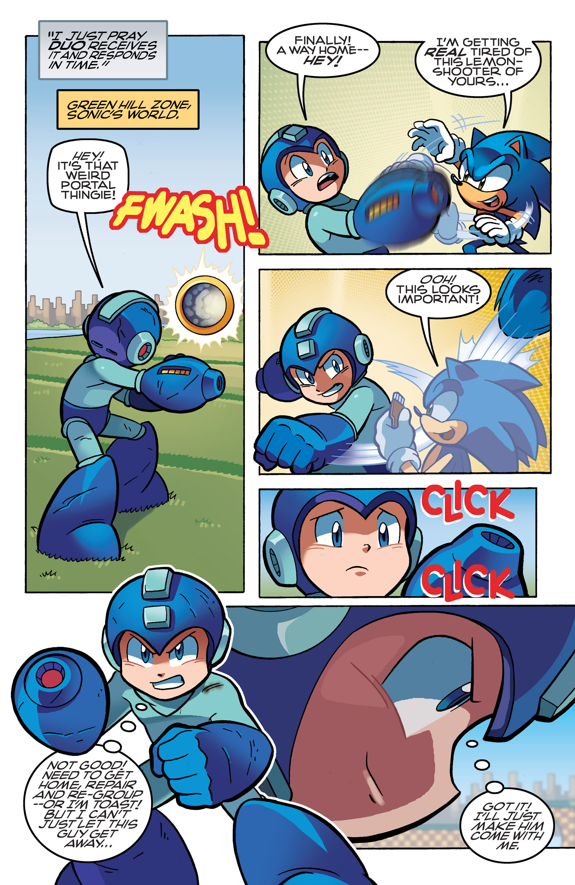 Read online Sonic Mega Man Worlds Collide comic -  Issue # Vol 1 - 77