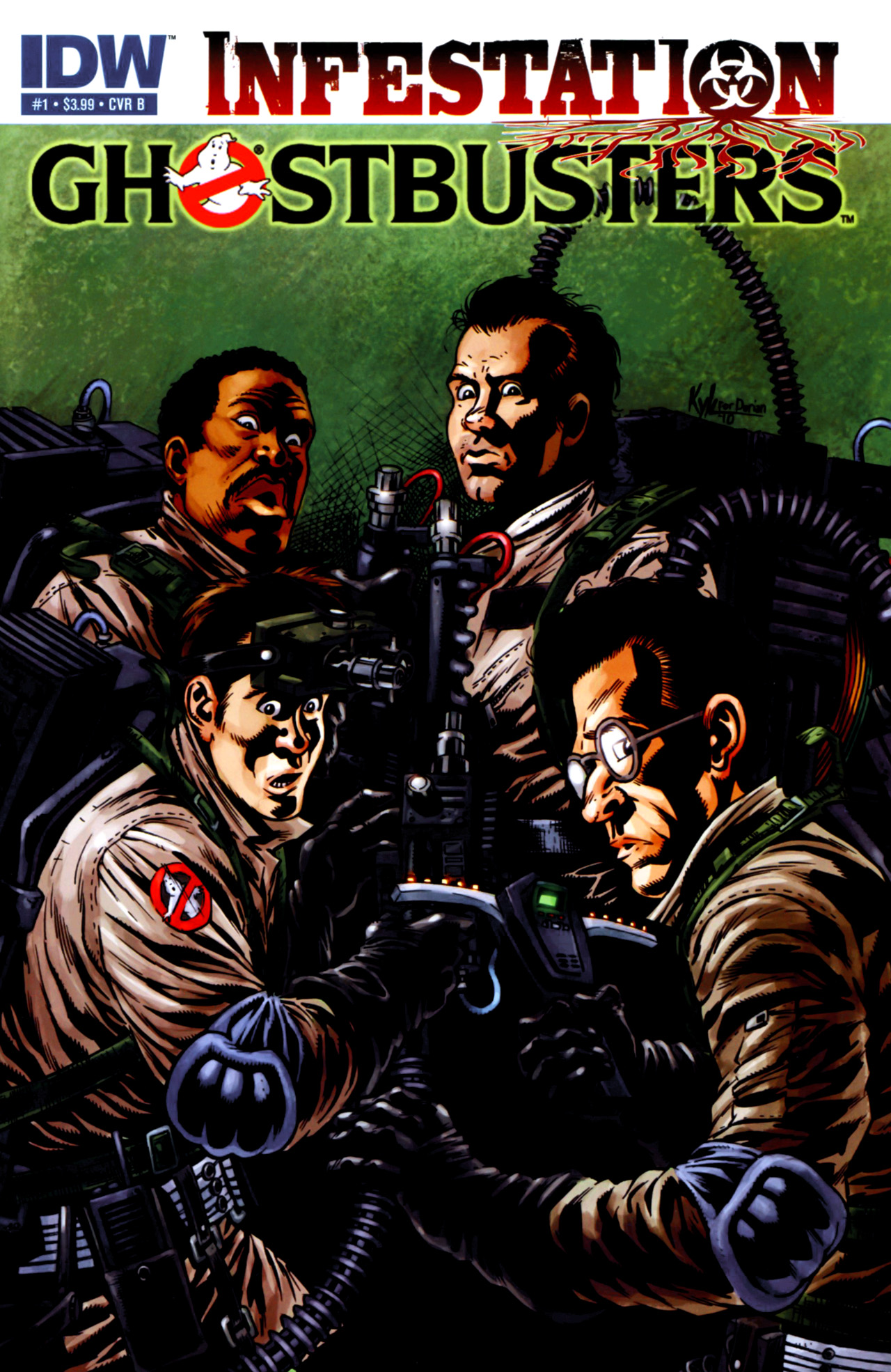 Read online Ghostbusters: Infestation comic -  Issue #1 - 2
