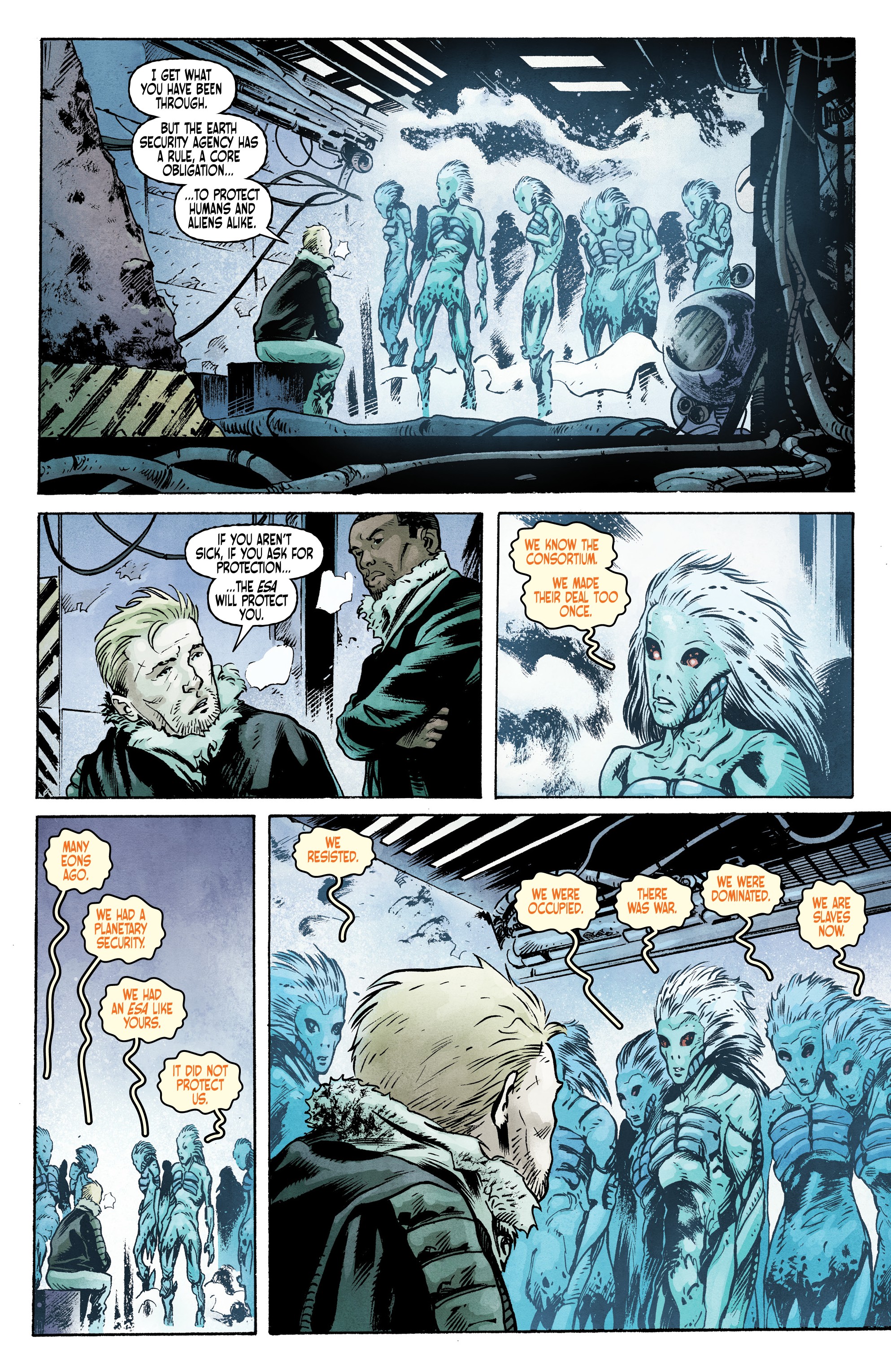 Read online Port of Earth comic -  Issue #11 - 19