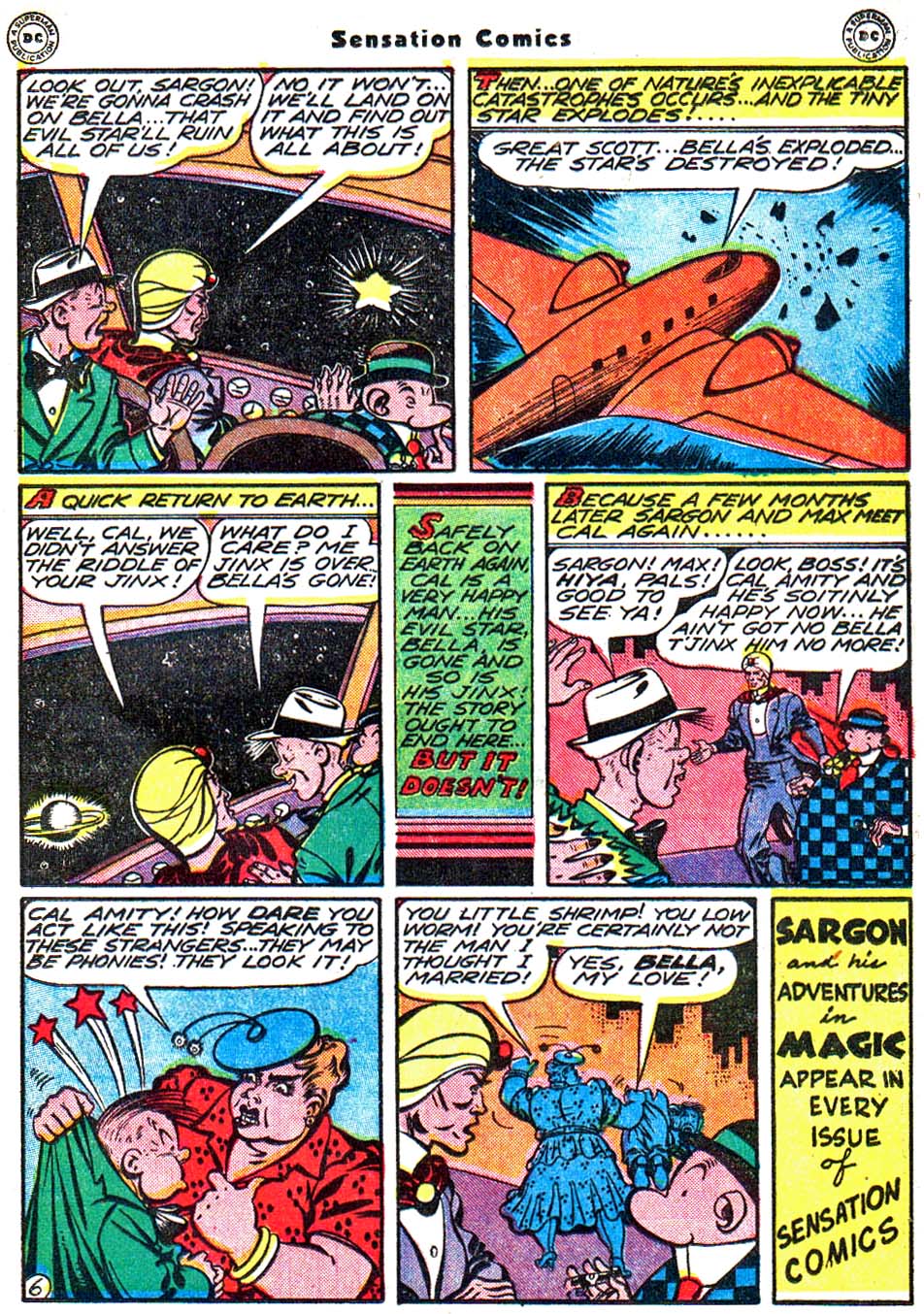 Read online Sensation (Mystery) Comics comic -  Issue #54 - 30
