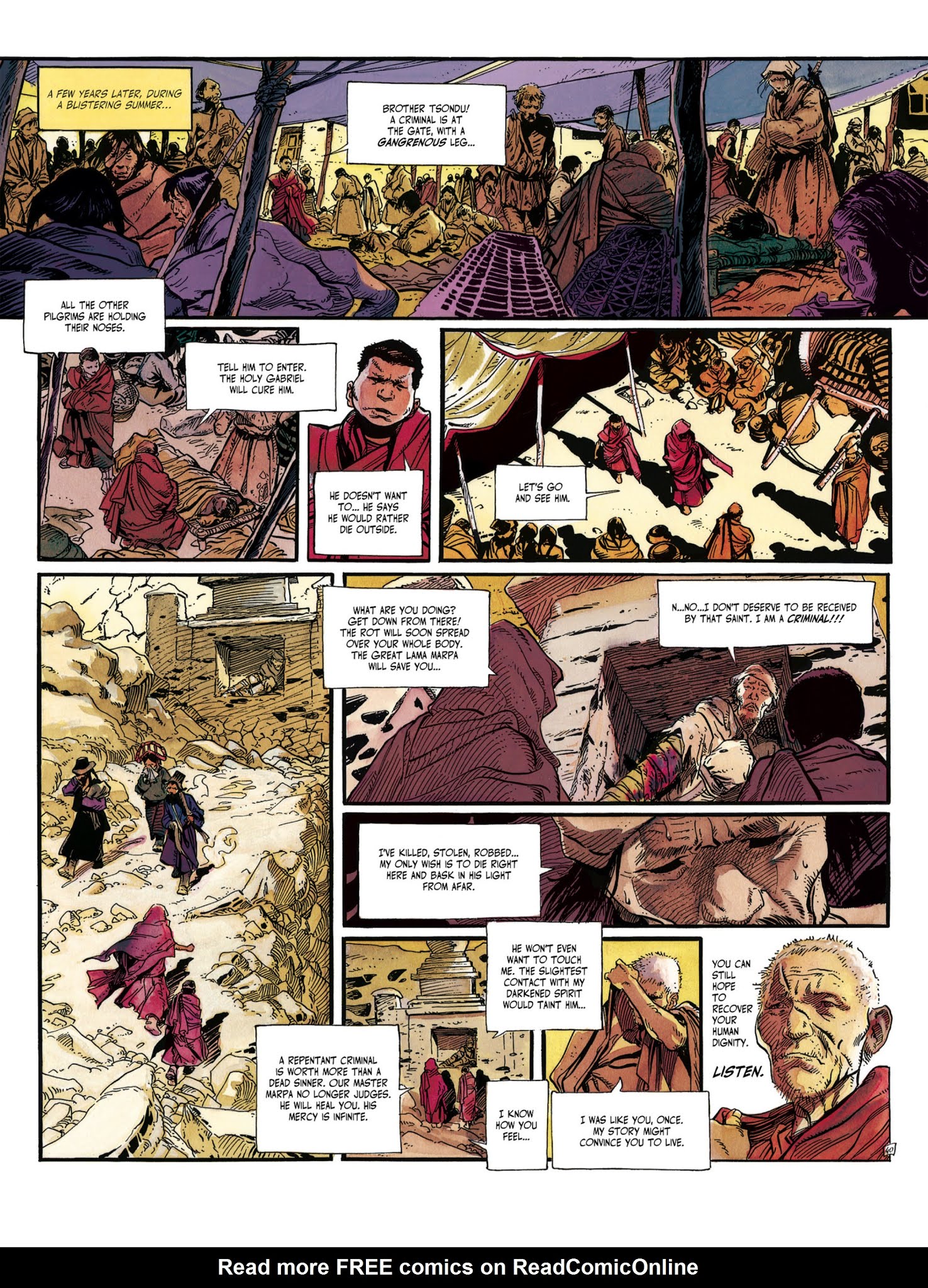 Read online The White Lama comic -  Issue #6 - 44