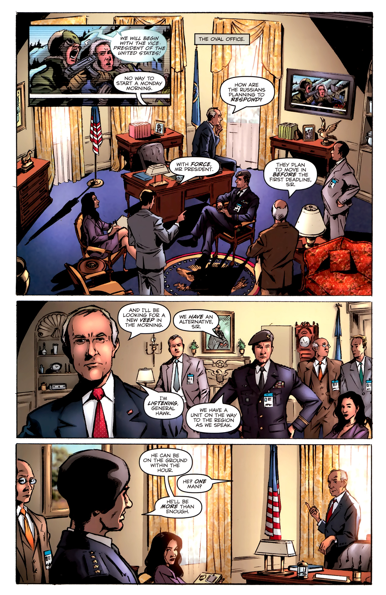 Read online G.I. Joe Movie Prequel comic -  Issue #4 - 6