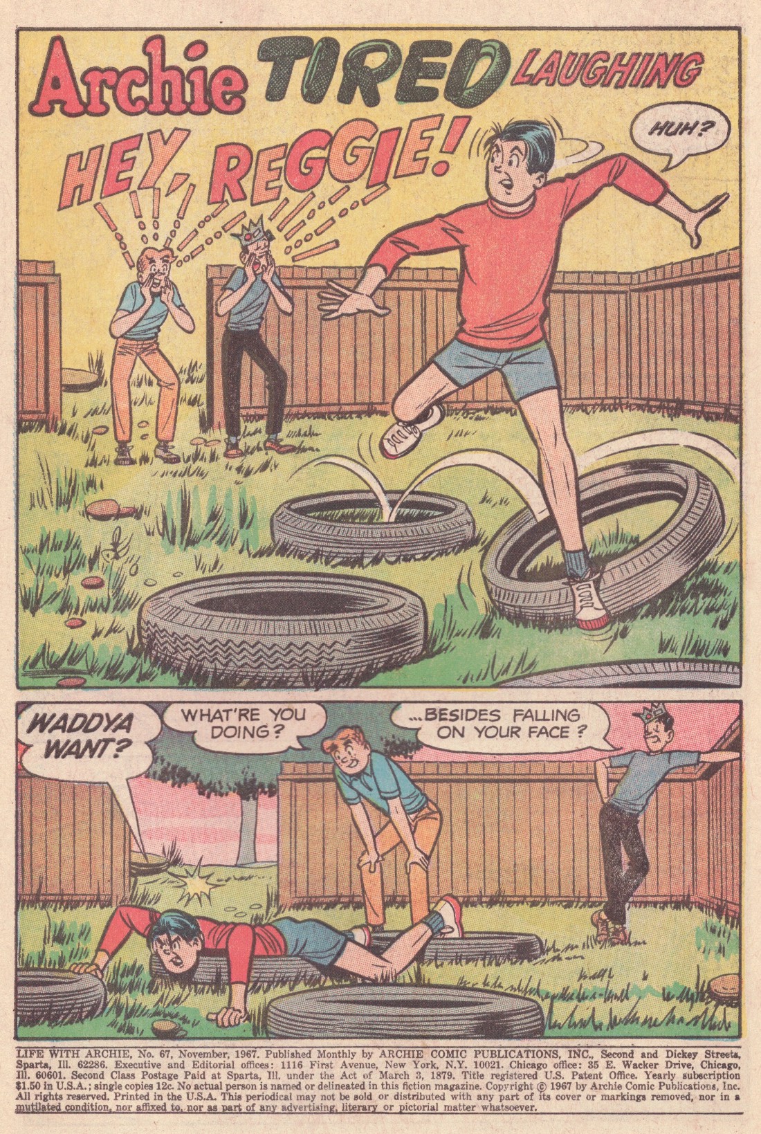Read online Life With Archie (1958) comic -  Issue #67 - 3
