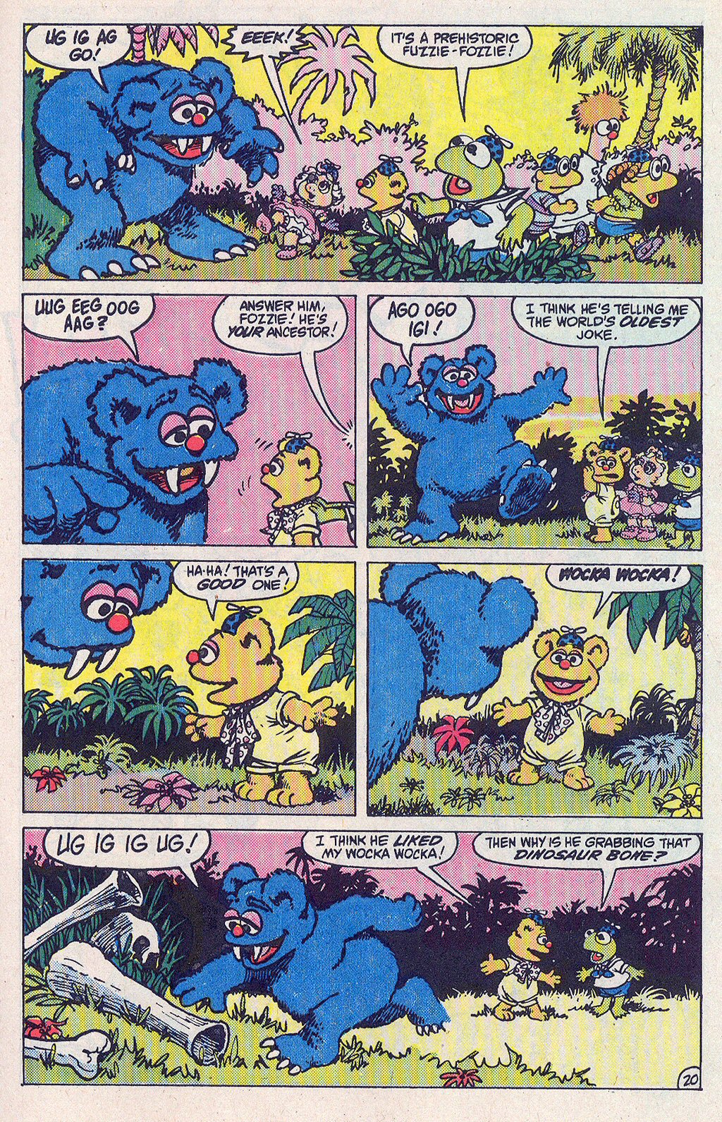 Read online Muppet Babies comic -  Issue #7 - 31