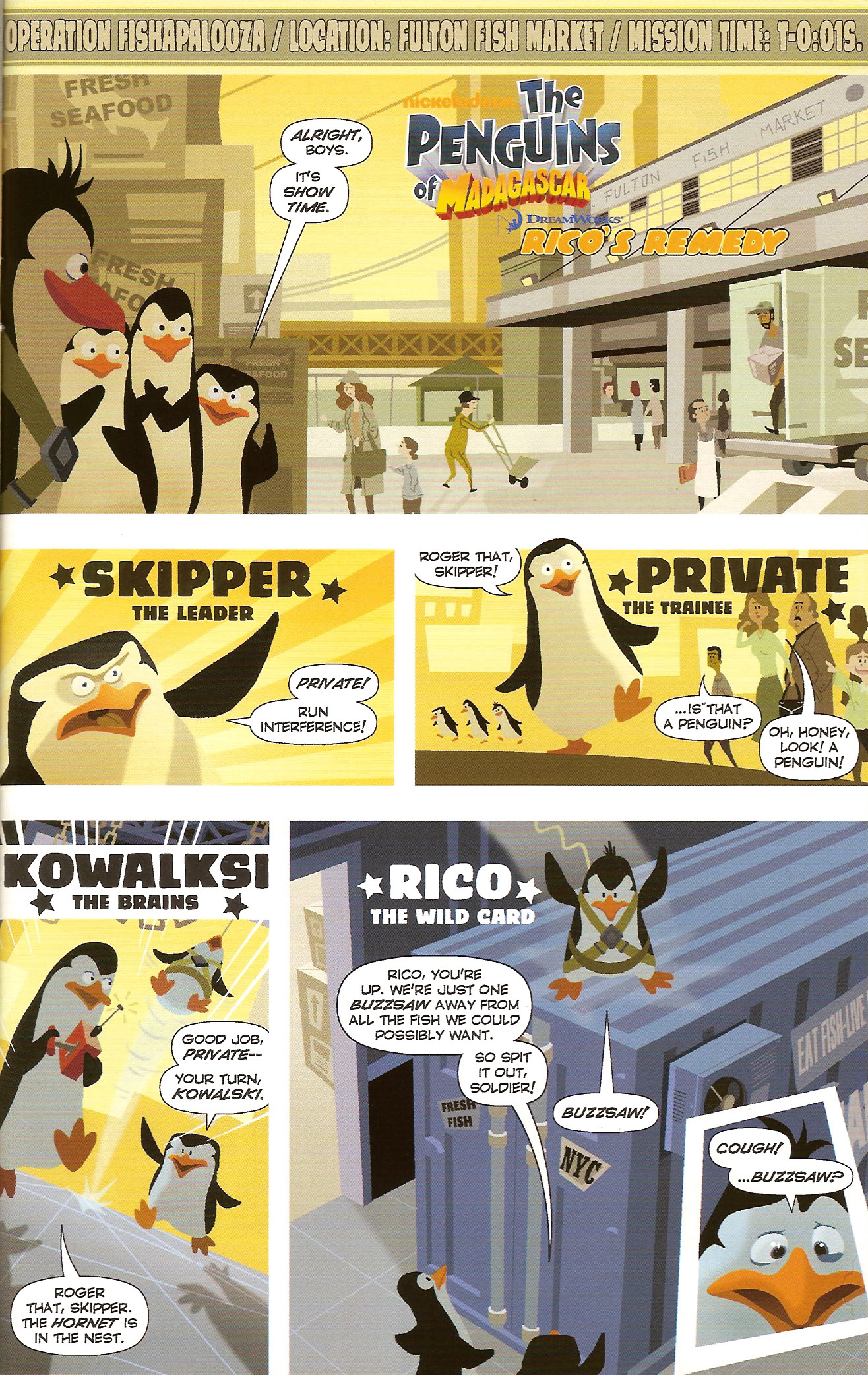 Read online Penguins of Madagascar comic -  Issue #1 - 23