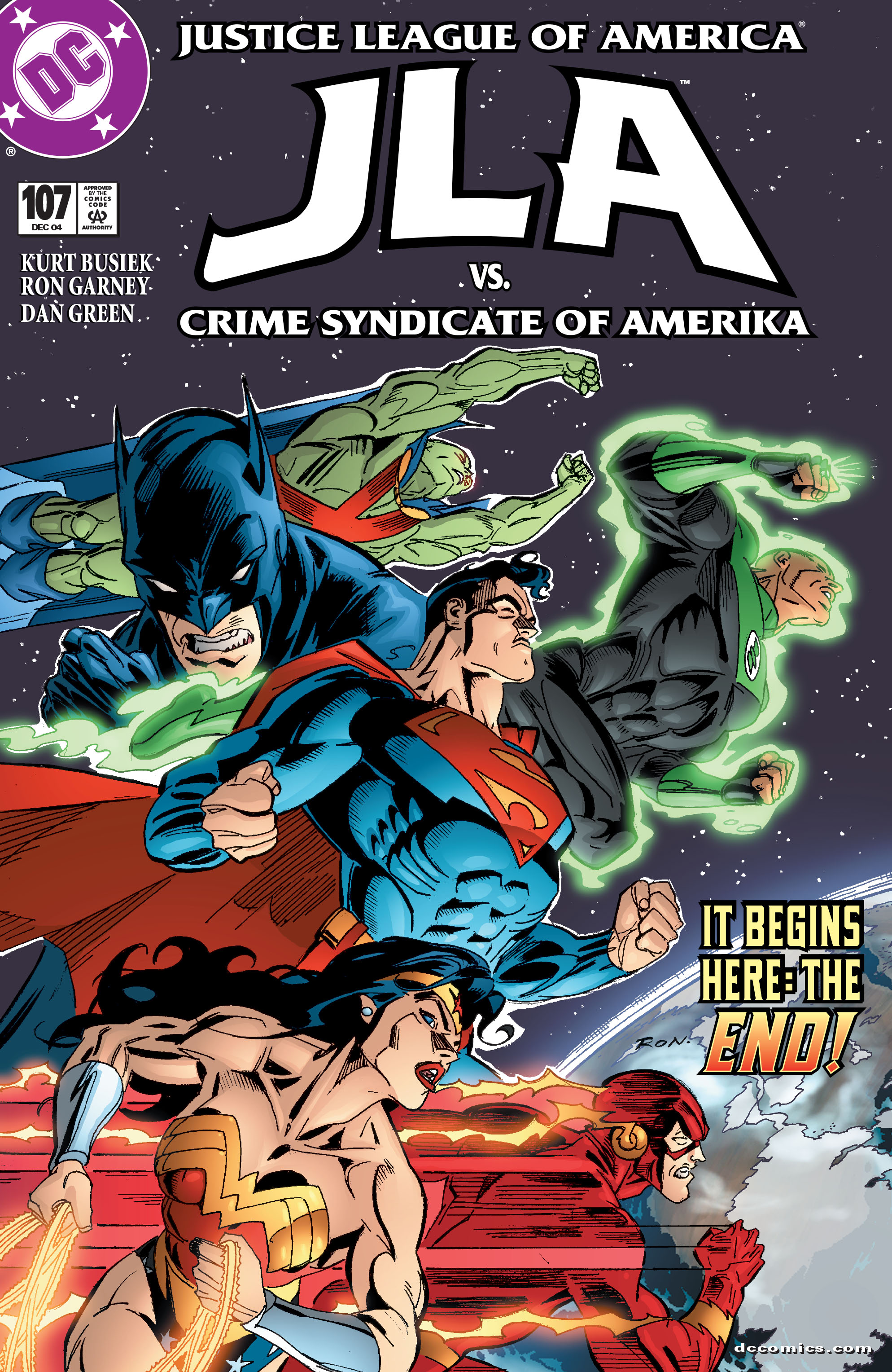 Read online JLA (1997) comic -  Issue #107 - 1