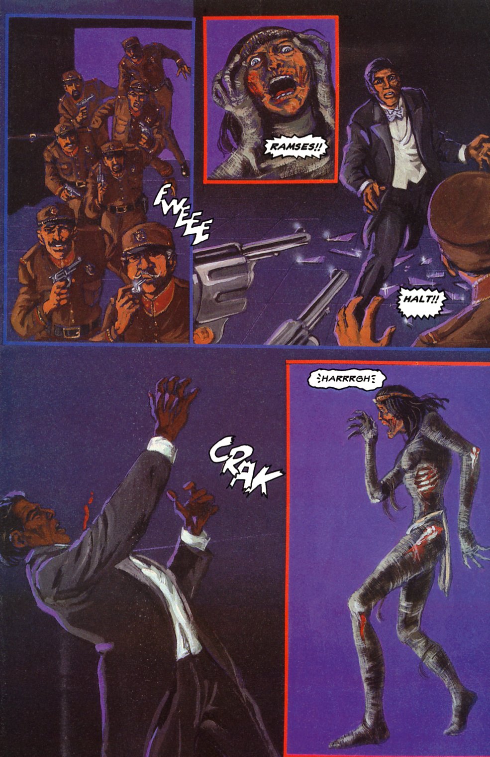 Read online Anne Rice's The Mummy or Ramses the Damned comic -  Issue #6 - 7