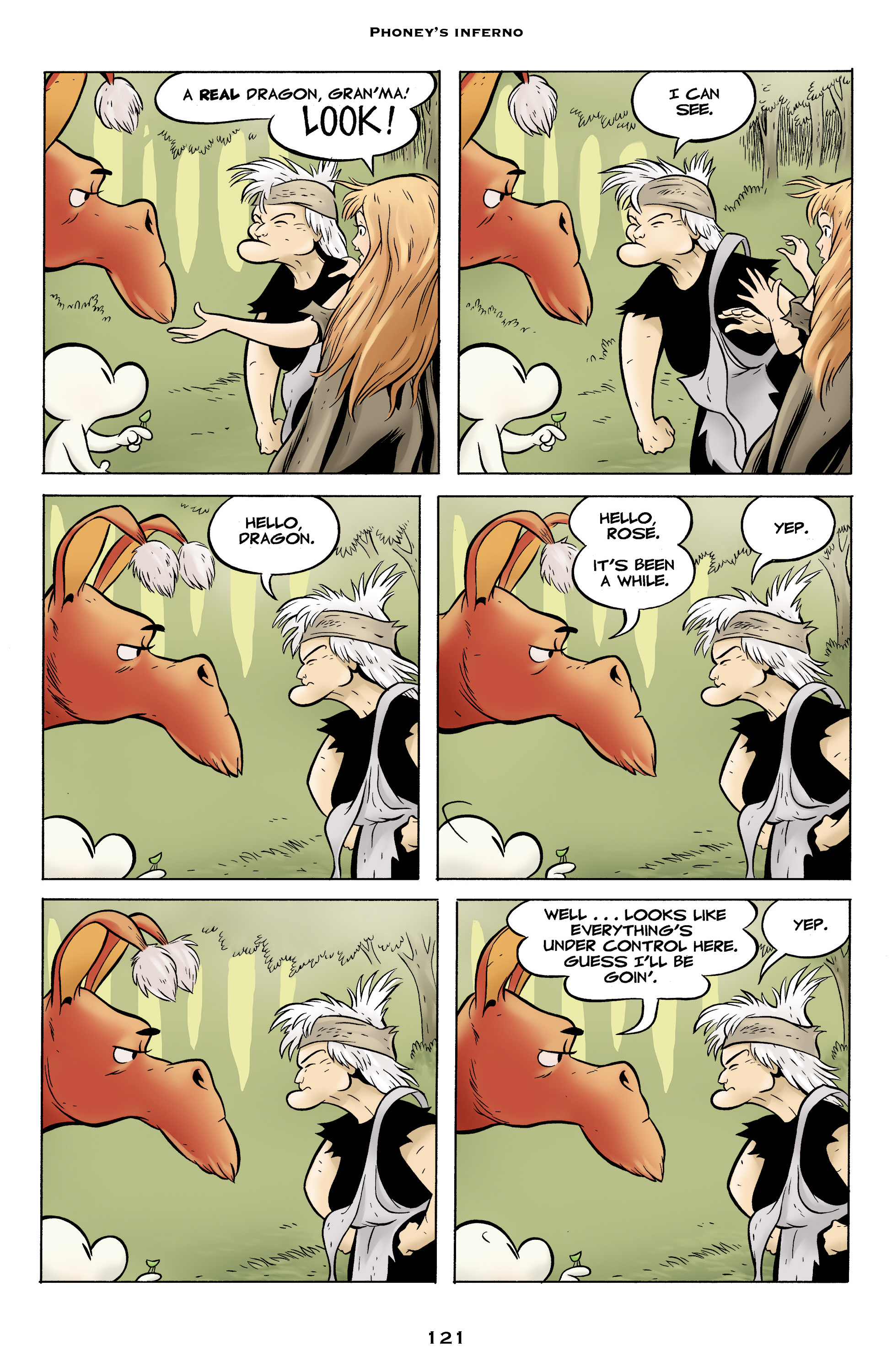 Read online Bone: Out From Boneville comic -  Issue # TPB - 121