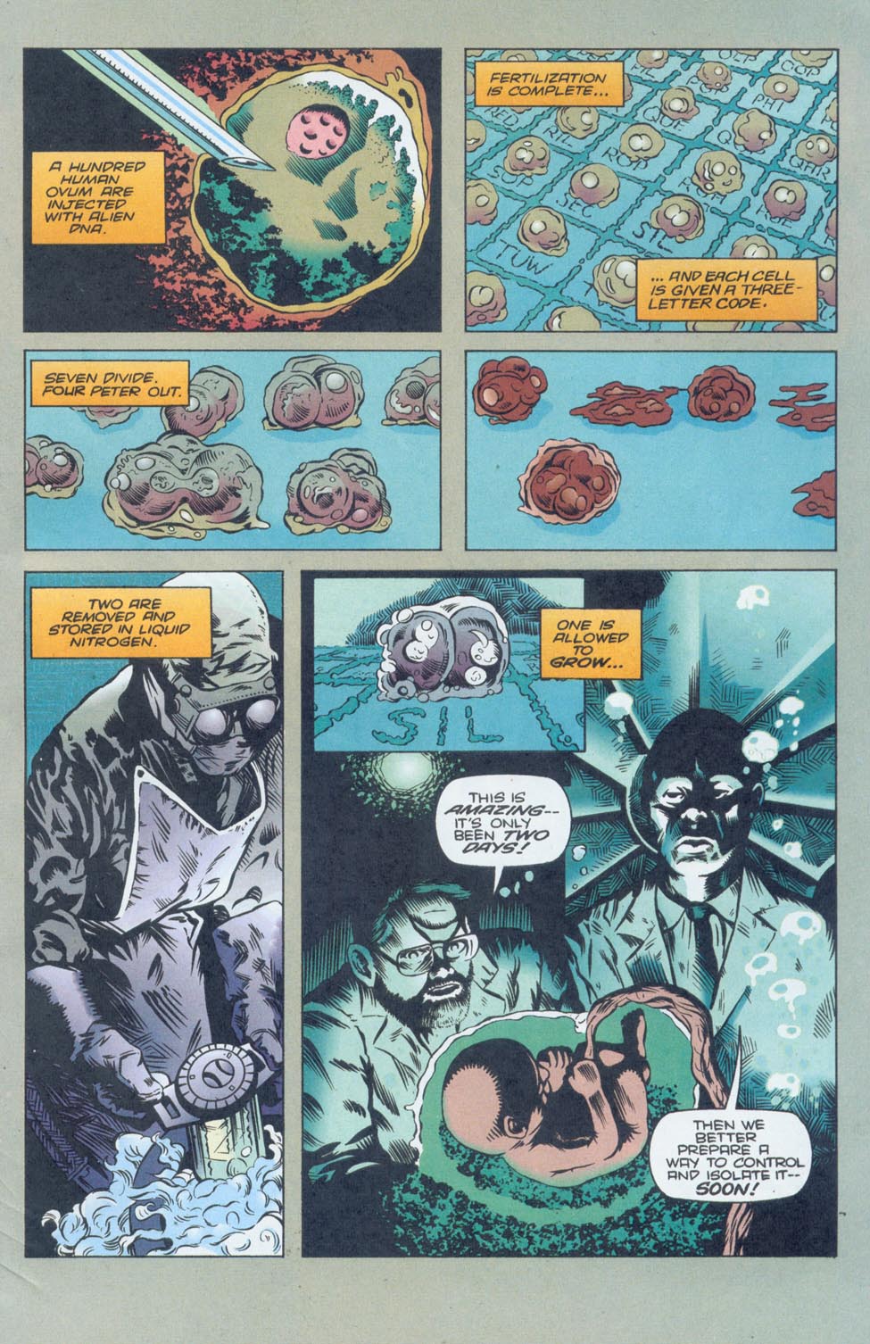 Read online Species comic -  Issue #1 - 8