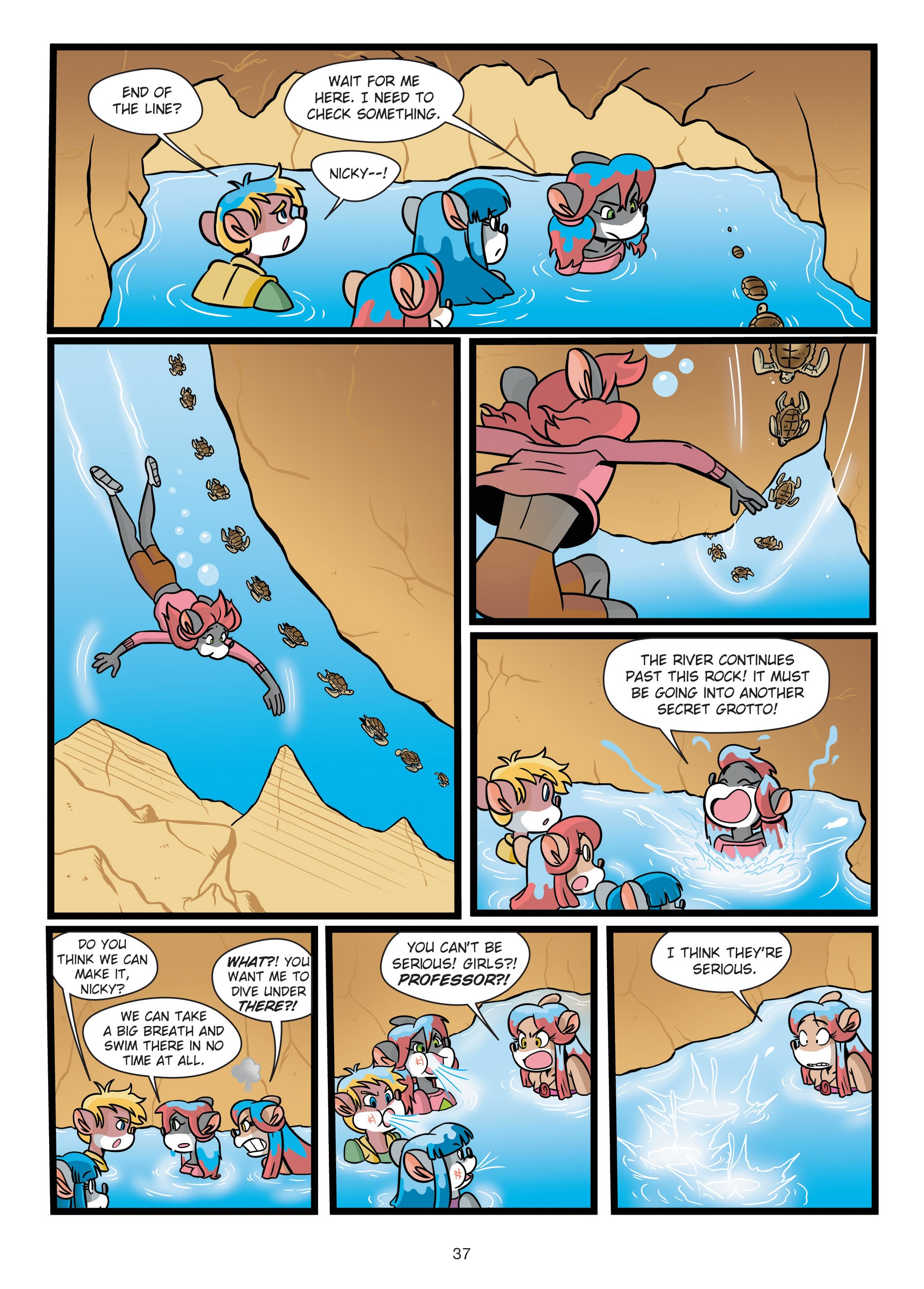 Read online Thea Stilton comic -  Issue # TPB 6 - 38