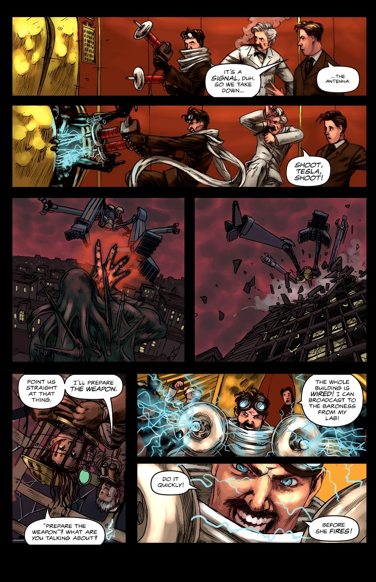 Read online The Five Fists of Science comic -  Issue # TPB - 103