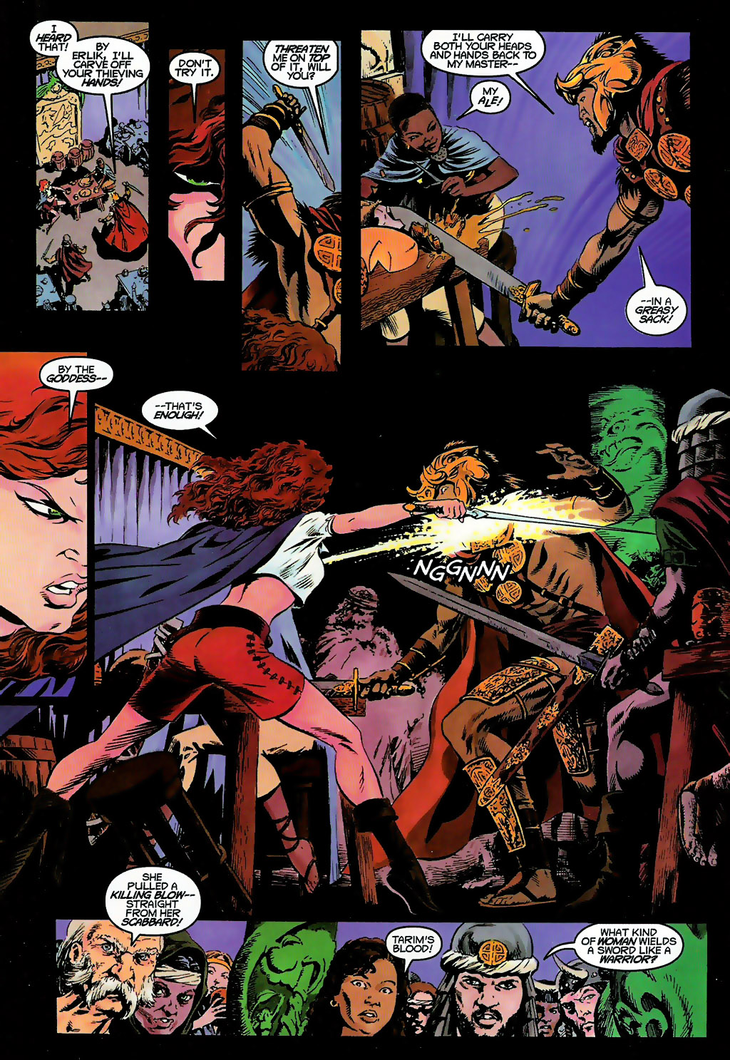 Read online Red Sonja A Death in Scarlet comic -  Issue # Full - 8
