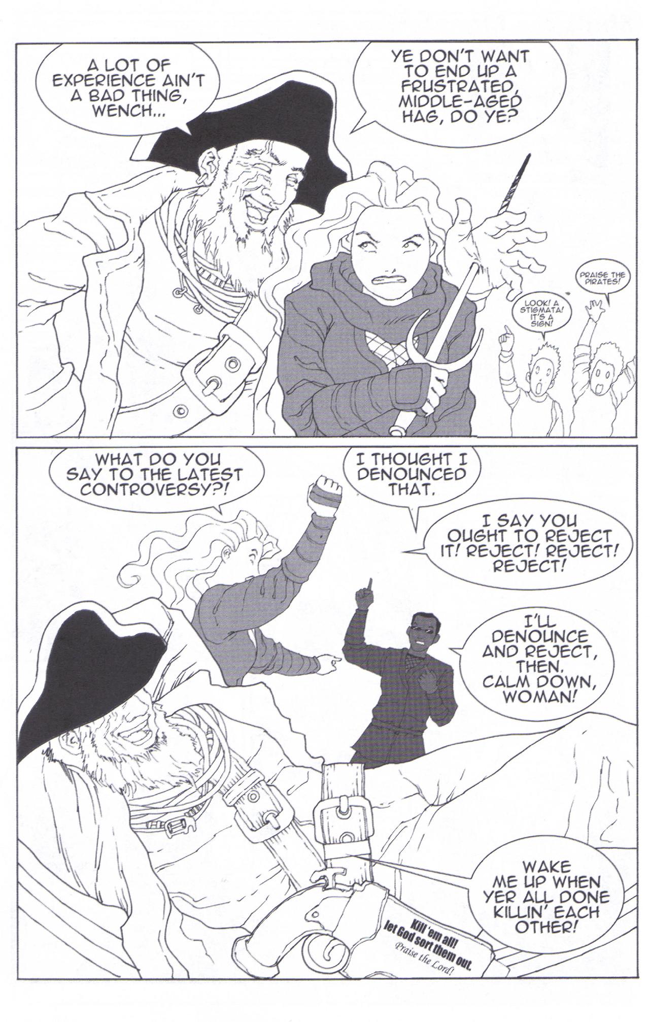 Read online Pirates vs Ninjas: Debate in '08 comic -  Issue # Full - 18
