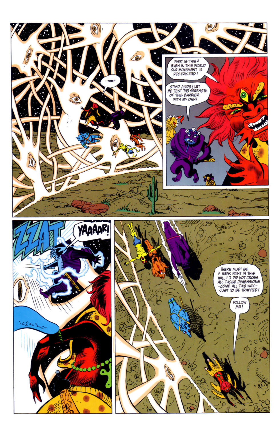 Read online Comics' Greatest World: Vortex (Cinnabar Flats) comic -  Issue #3 - 8