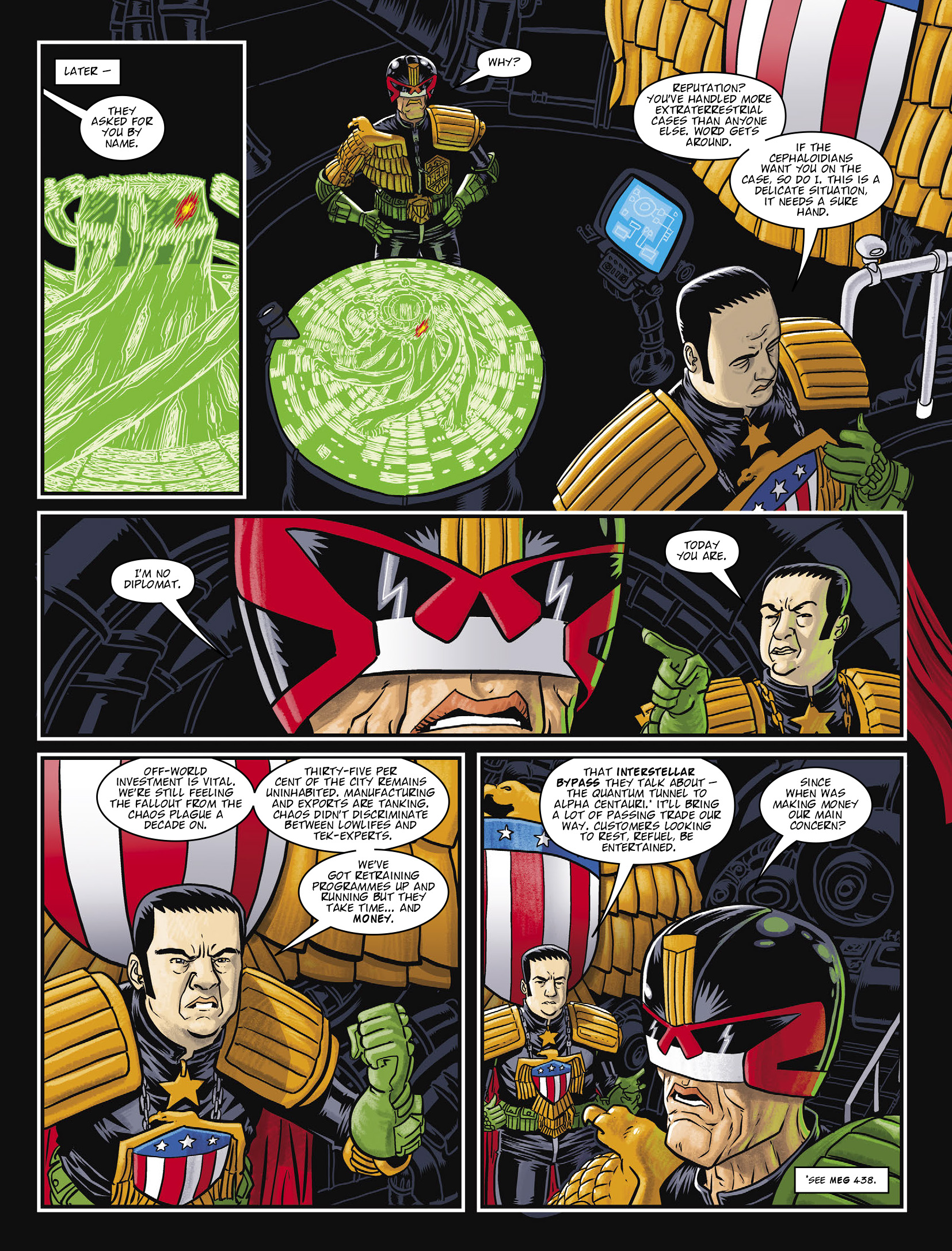 Read online Judge Dredd Megazine (Vol. 5) comic -  Issue #449 - 7