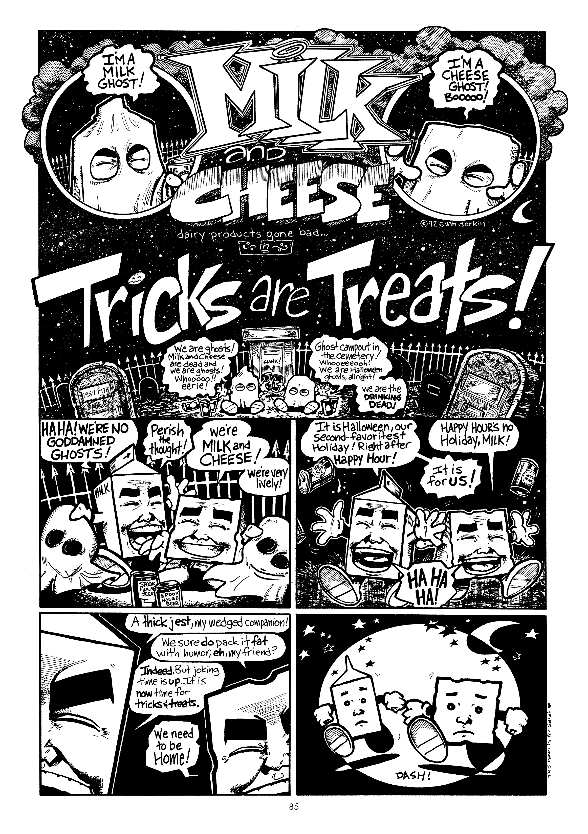 Read online Milk And Cheese: Dairy Products Gone Bad! comic -  Issue # Full - 87