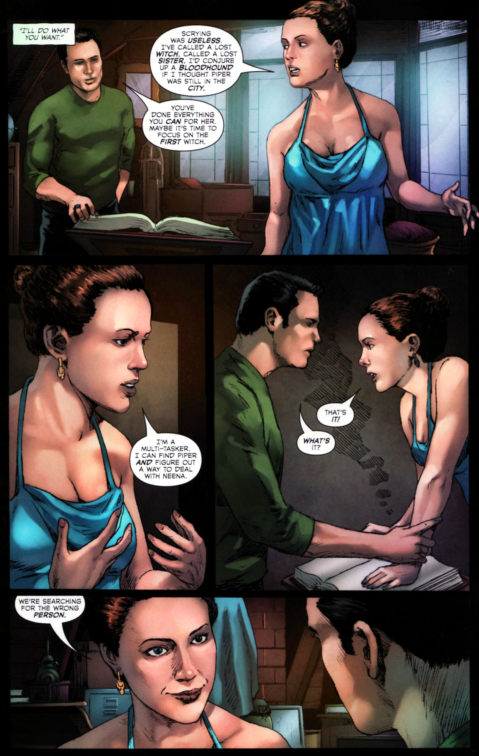 Read online Charmed comic -  Issue #10 - 12