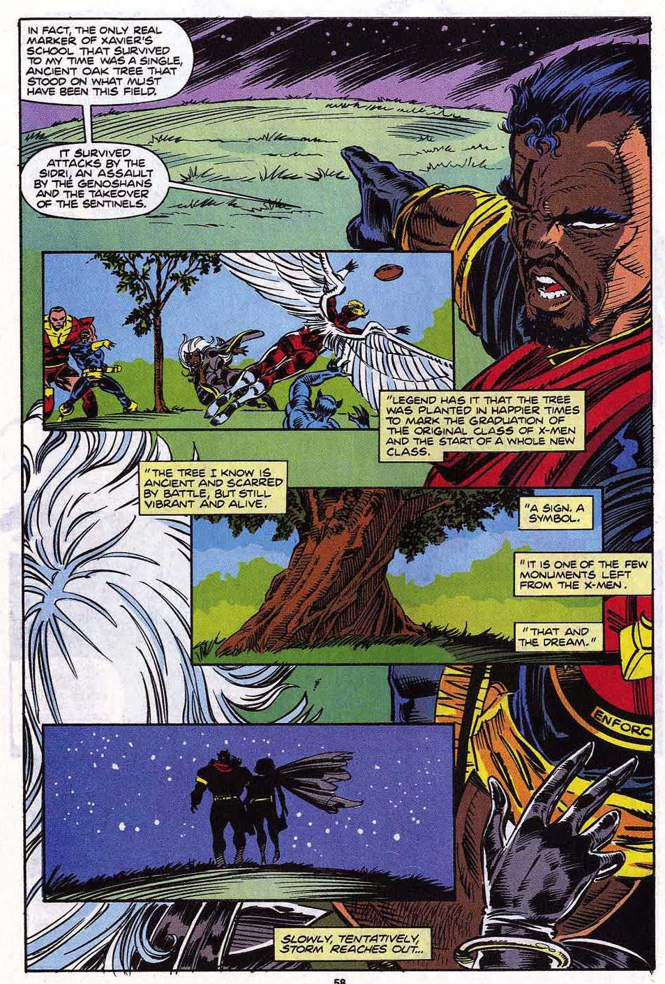 Read online X-Men Annual comic -  Issue #16 - 56