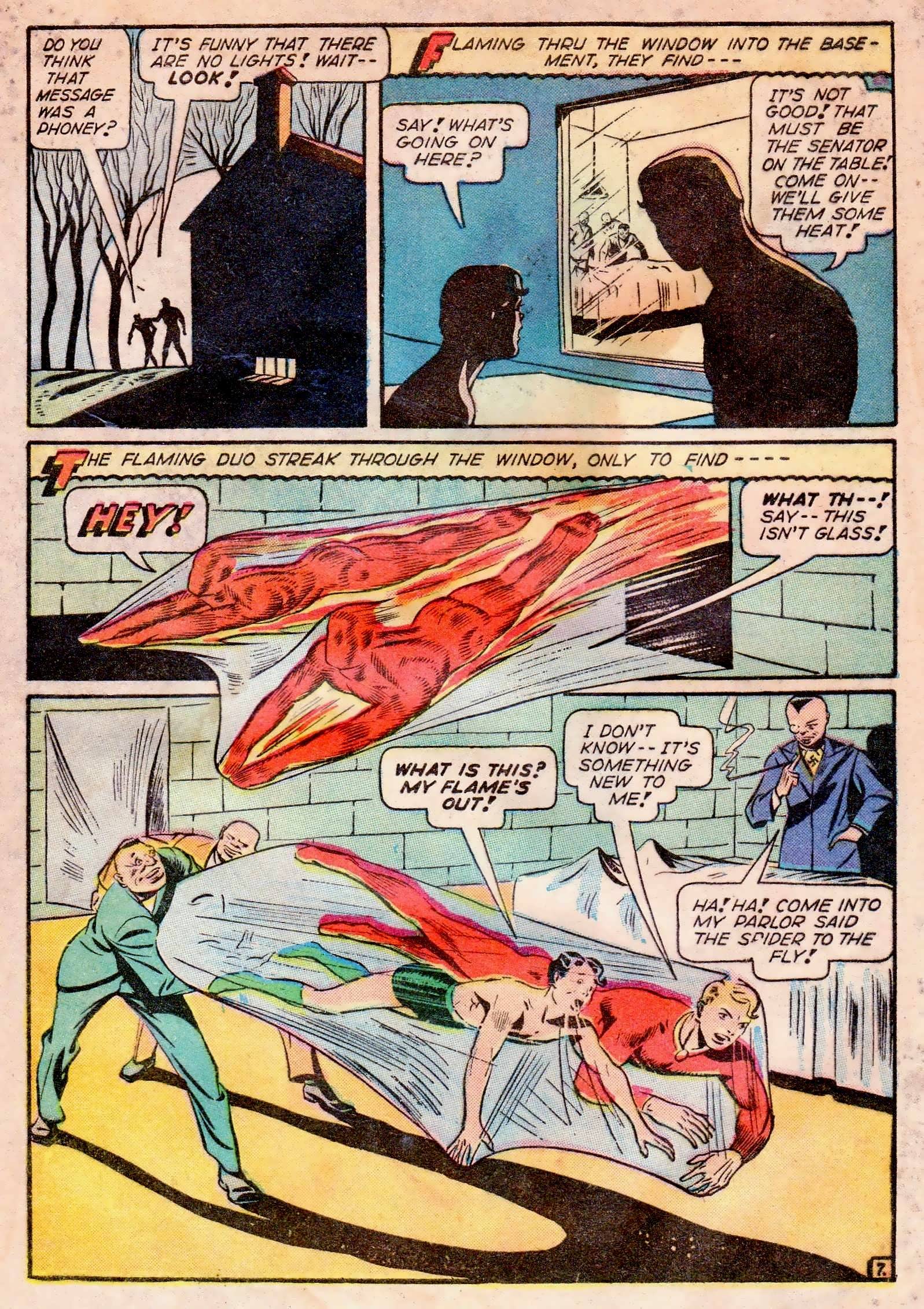 Read online The Human Torch (1940) comic -  Issue #15 - 9