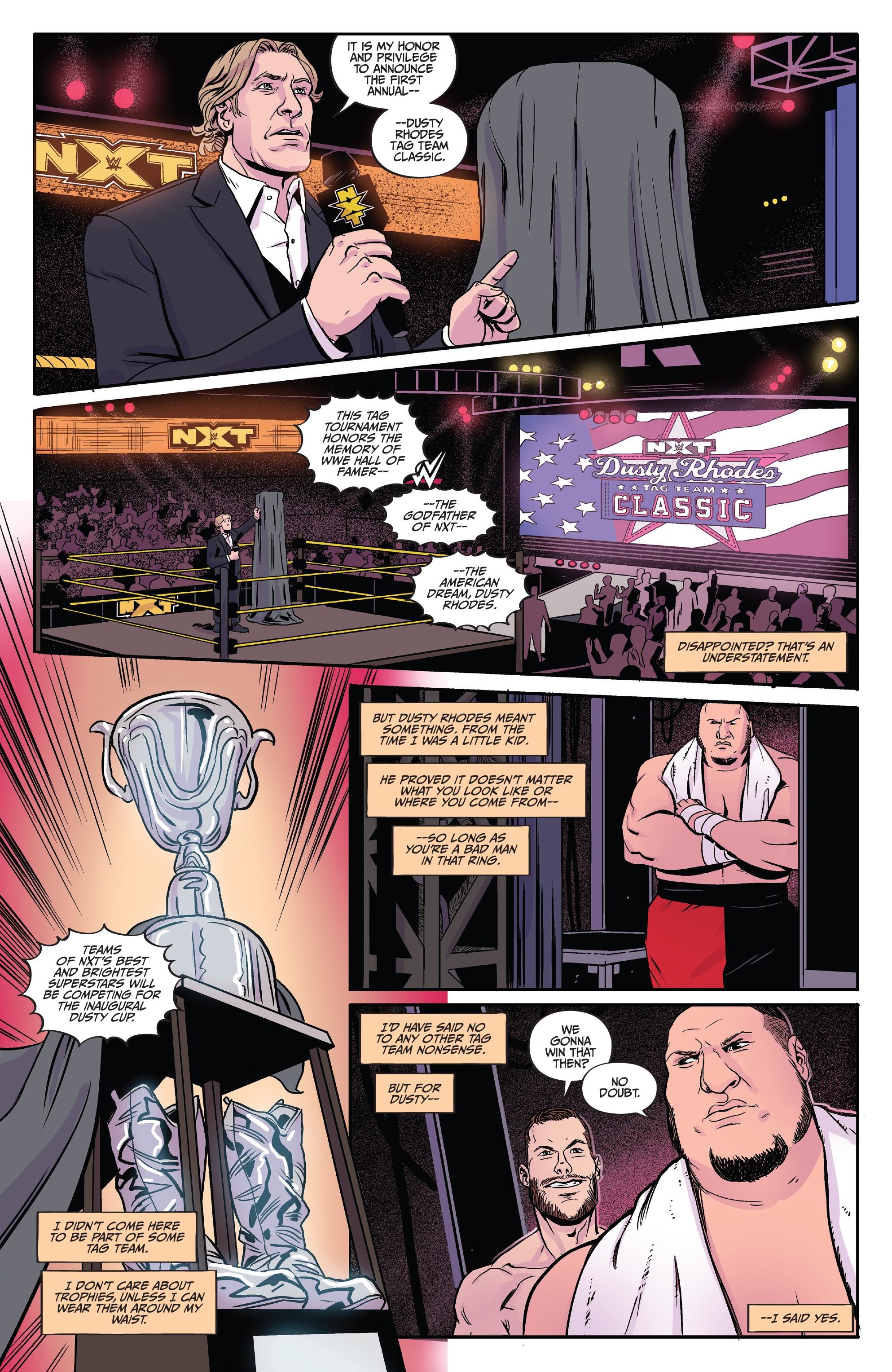Read online WWE: NXT Takeover comic -  Issue # TPB - 41