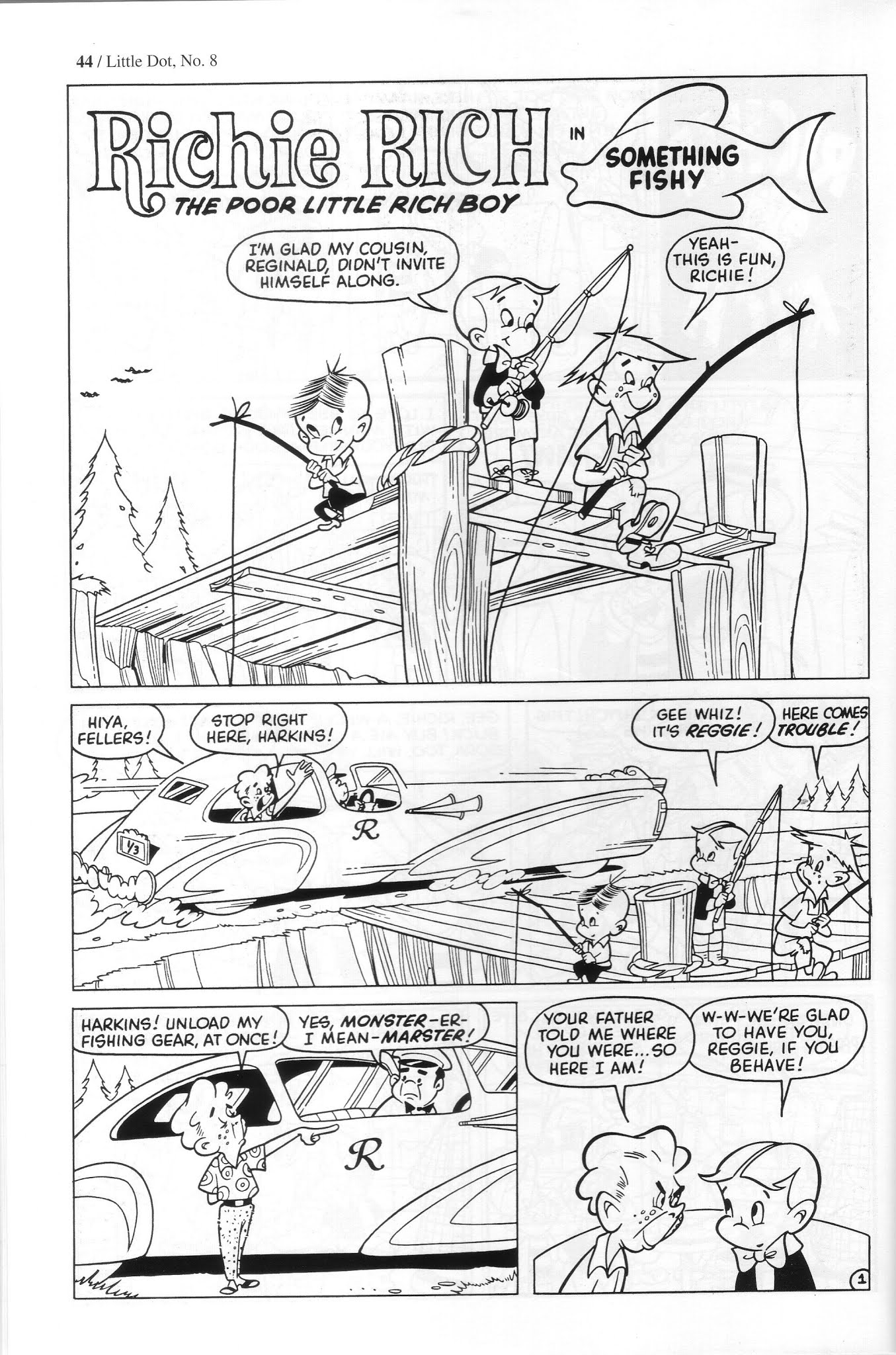 Read online Harvey Comics Classics comic -  Issue # TPB 2 (Part 1) - 45