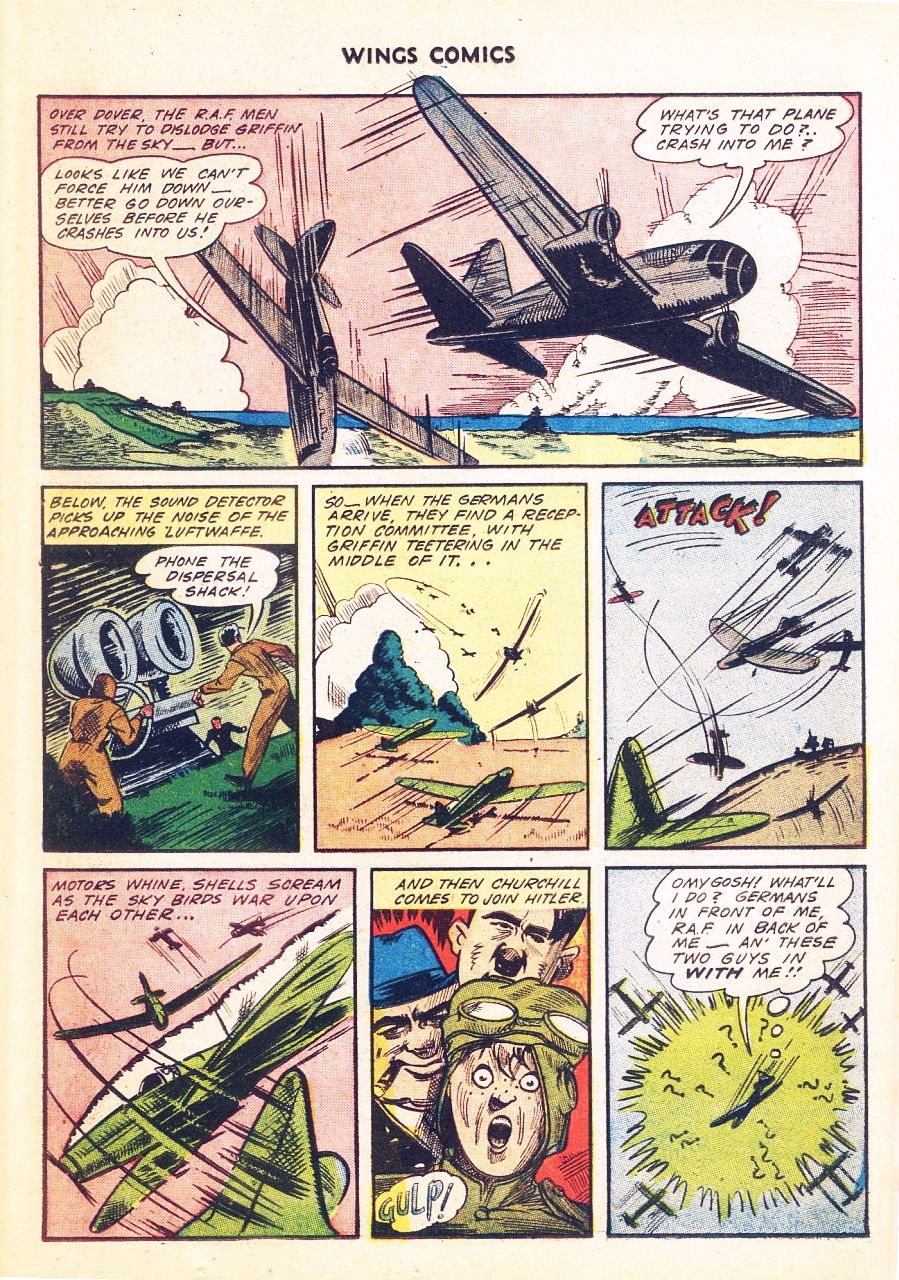 Read online Wings Comics comic -  Issue #34 - 19