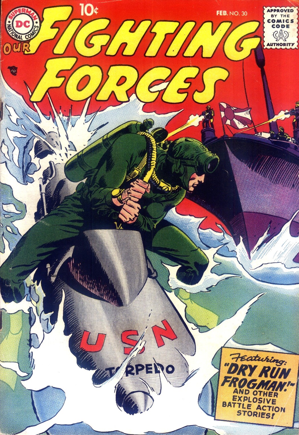 Read online Our Fighting Forces comic -  Issue #30 - 1