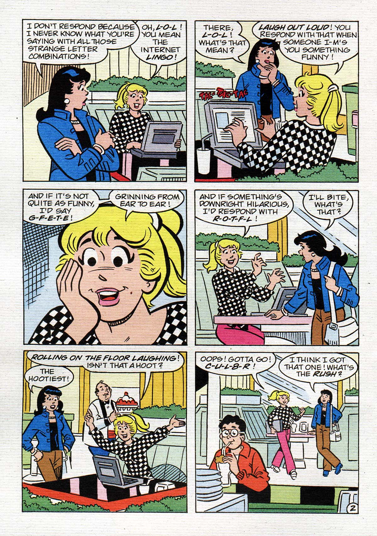 Read online Betty and Veronica Digest Magazine comic -  Issue #144 - 3