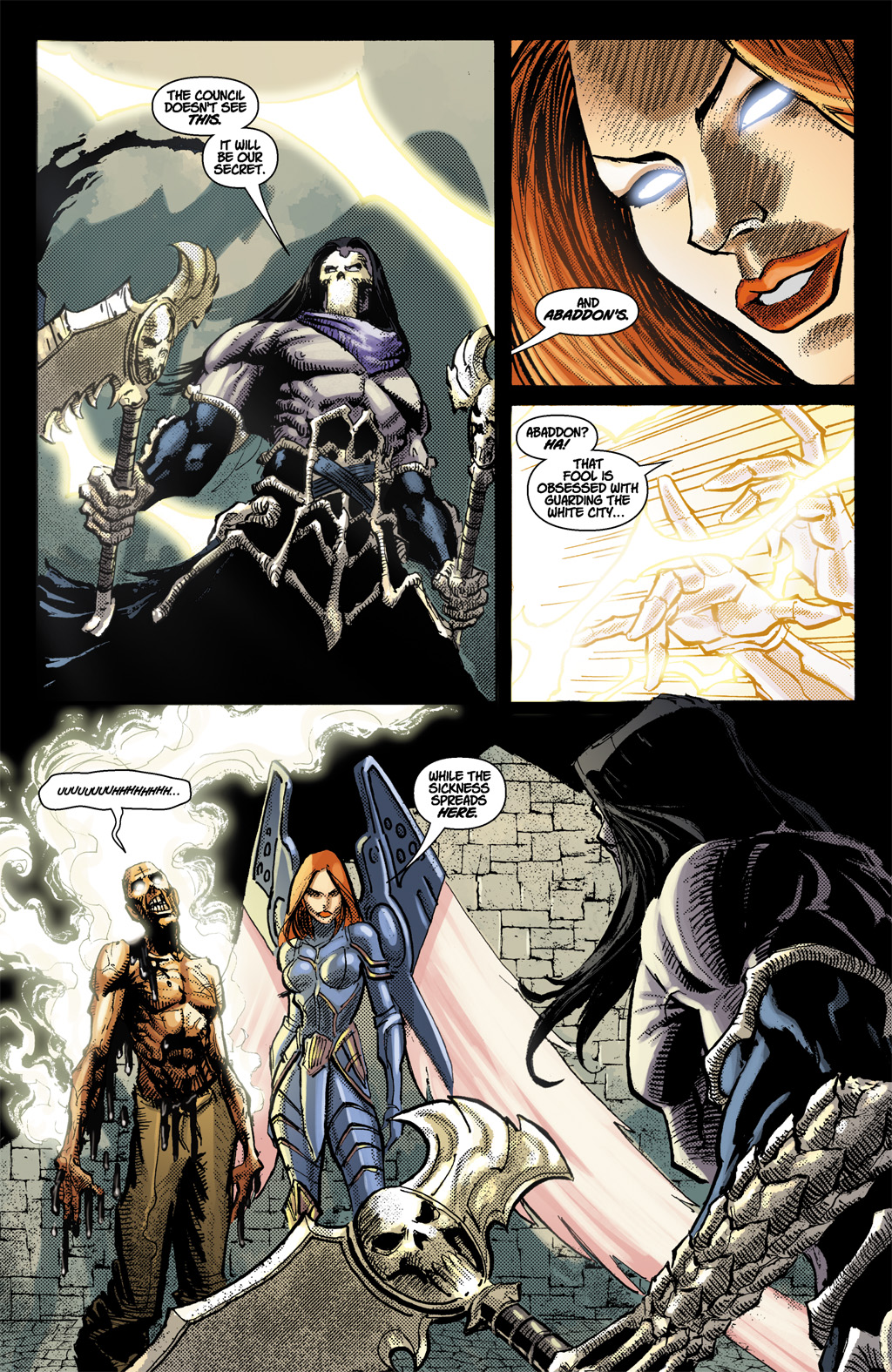 Read online Darksiders II comic -  Issue #4 - 10