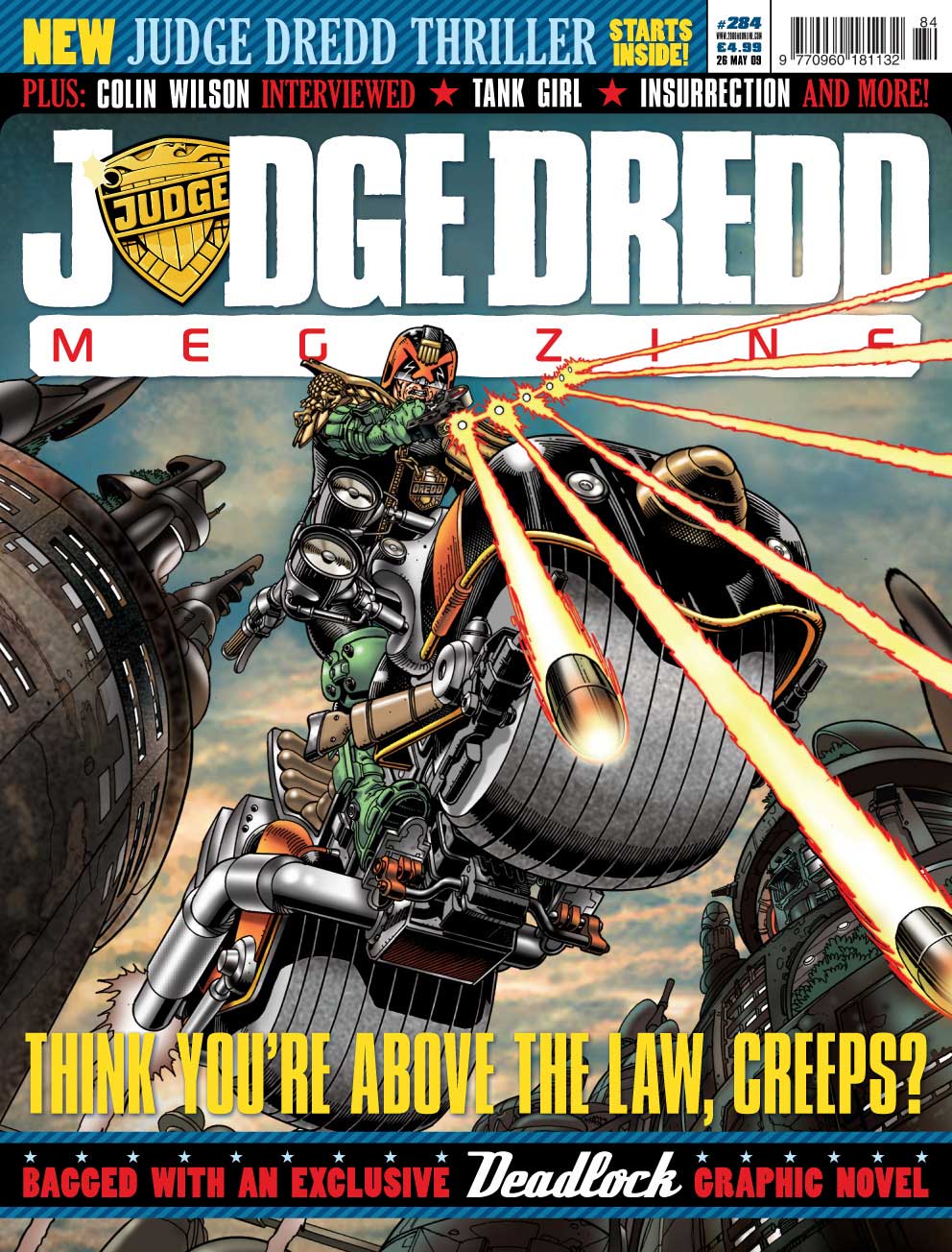 Read online Judge Dredd Megazine (Vol. 5) comic -  Issue #284 - 1