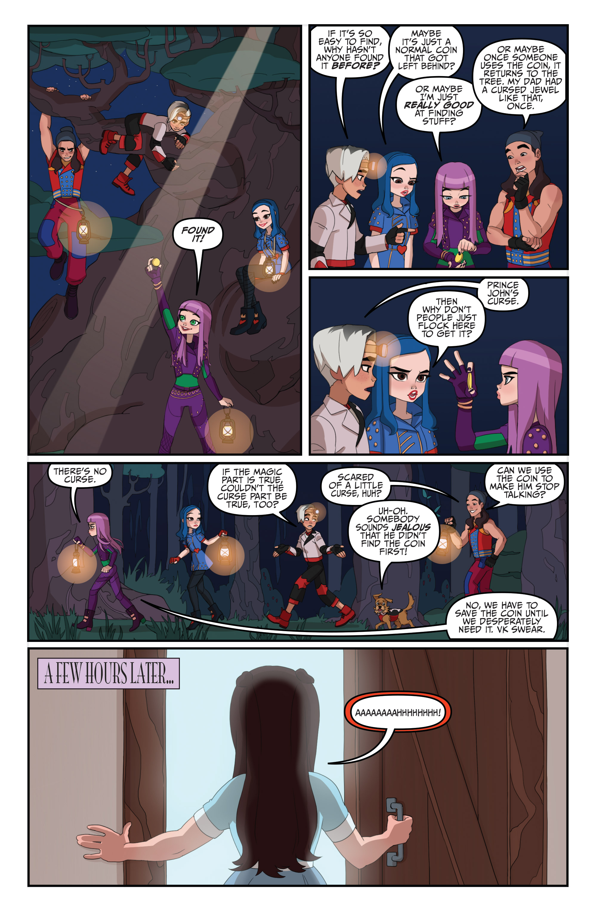 Read online Descendants: Twisted Field Trip comic -  Issue # Full - 34