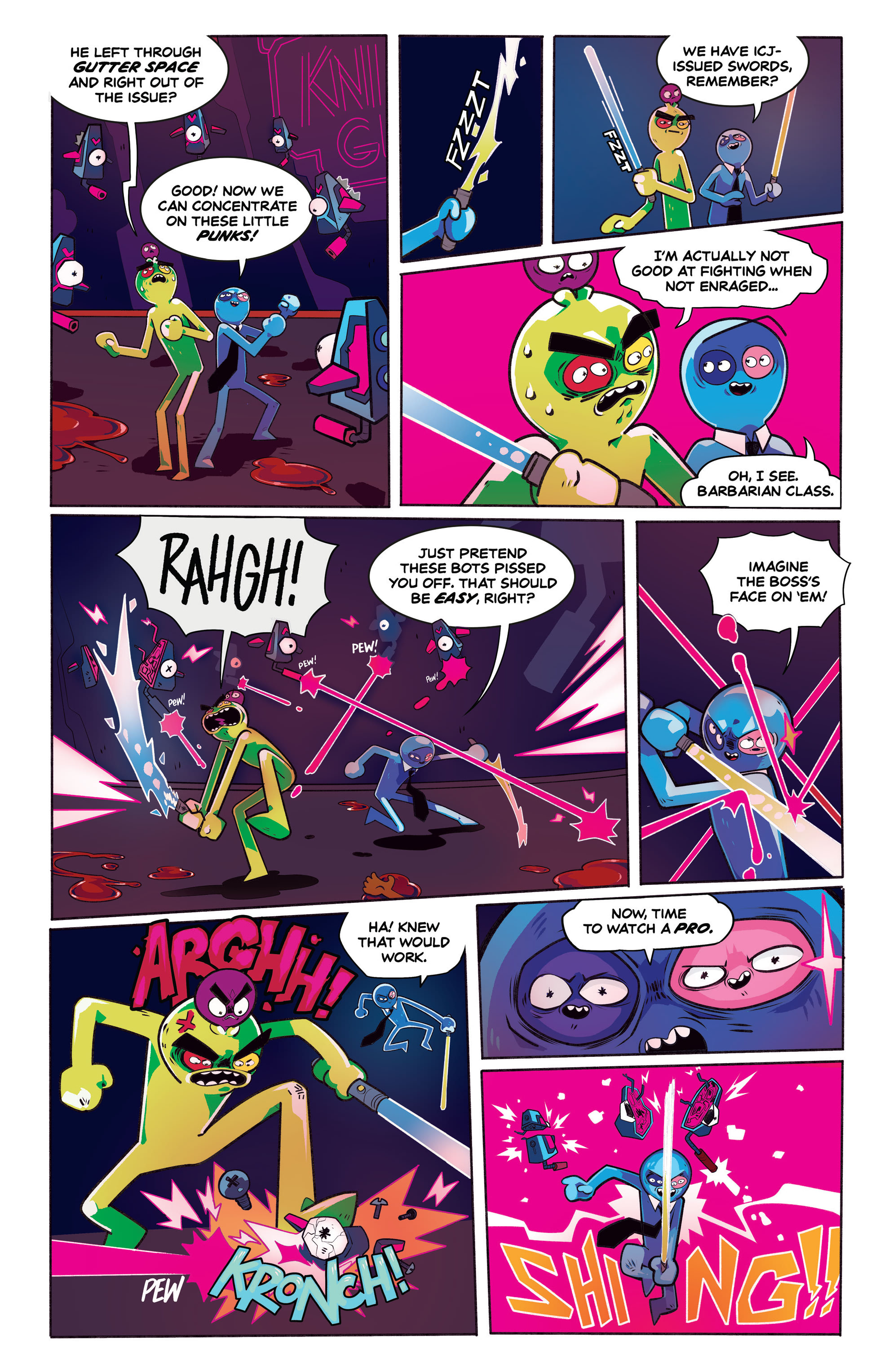Read online Trover Saves The Universe comic -  Issue #2 - 17