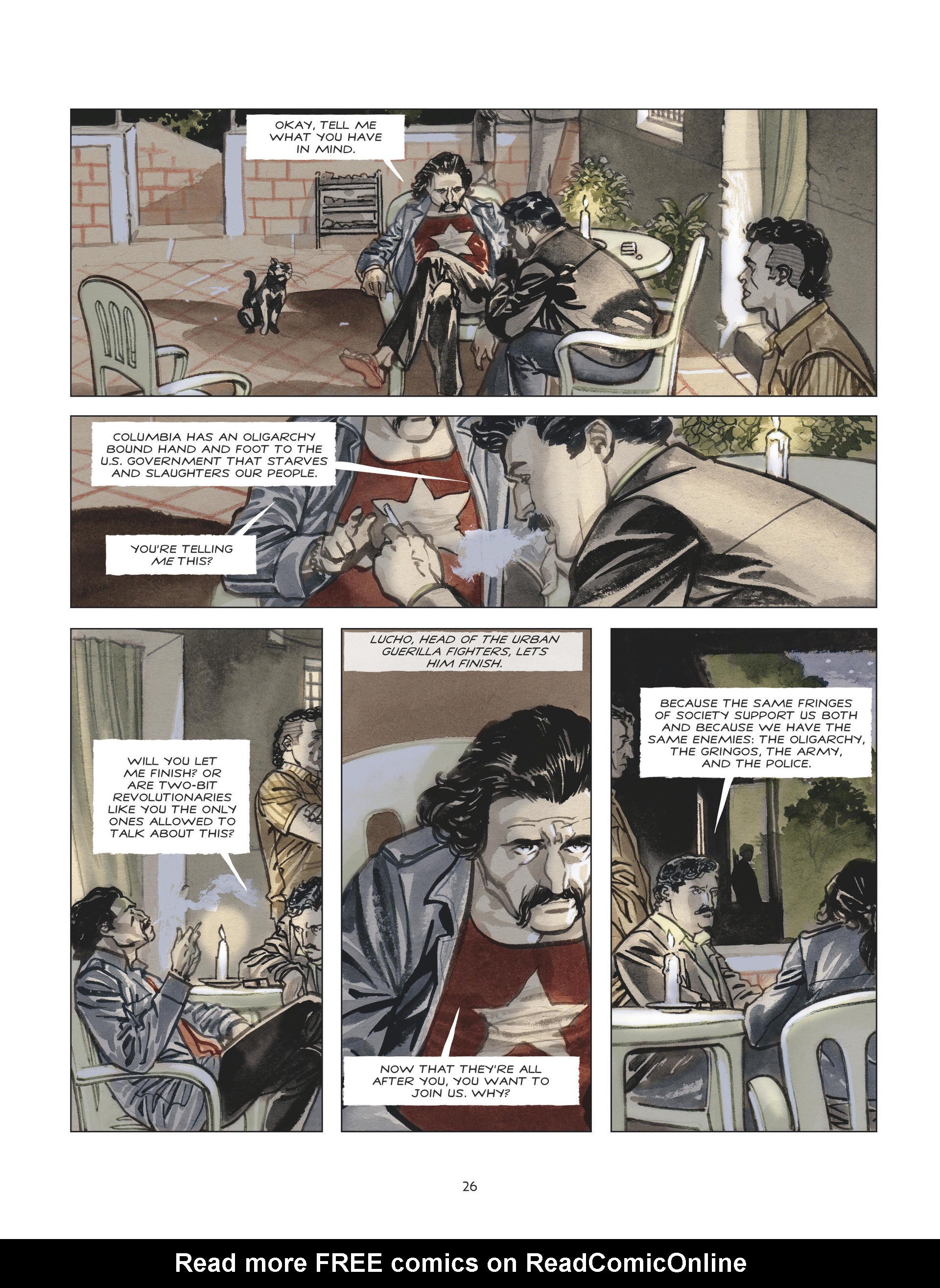 Read online Escobar - El Patrón comic -  Issue #3 - 24