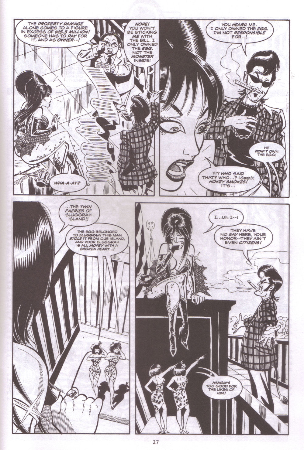 Read online Elvira, Mistress of the Dark comic -  Issue #91 - 24