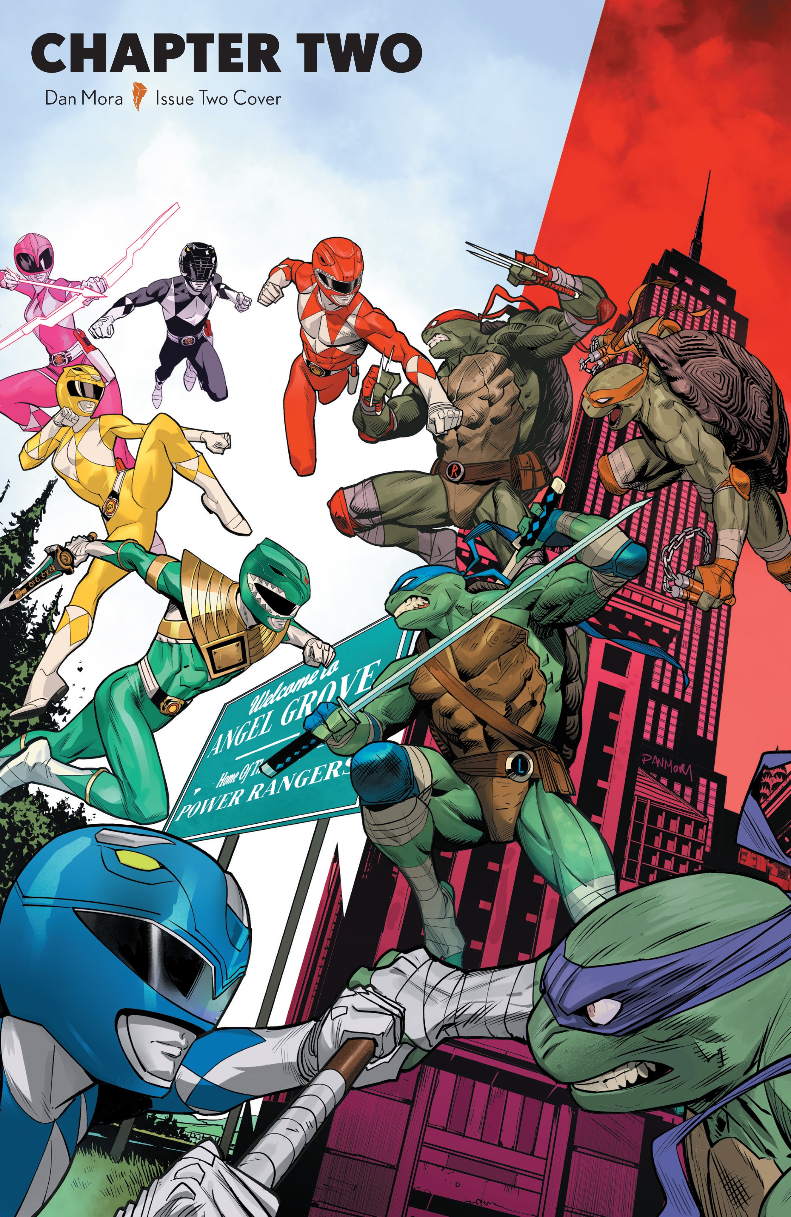 Read online Mighty Morphin Power Rangers: Teenage Mutant Ninja Turtles comic -  Issue # _TPB - 35