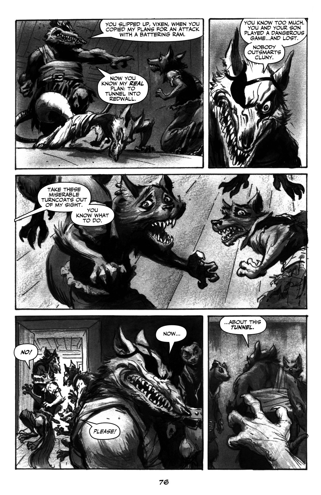 Read online Redwall: The Graphic Novel comic -  Issue # TPB - 81