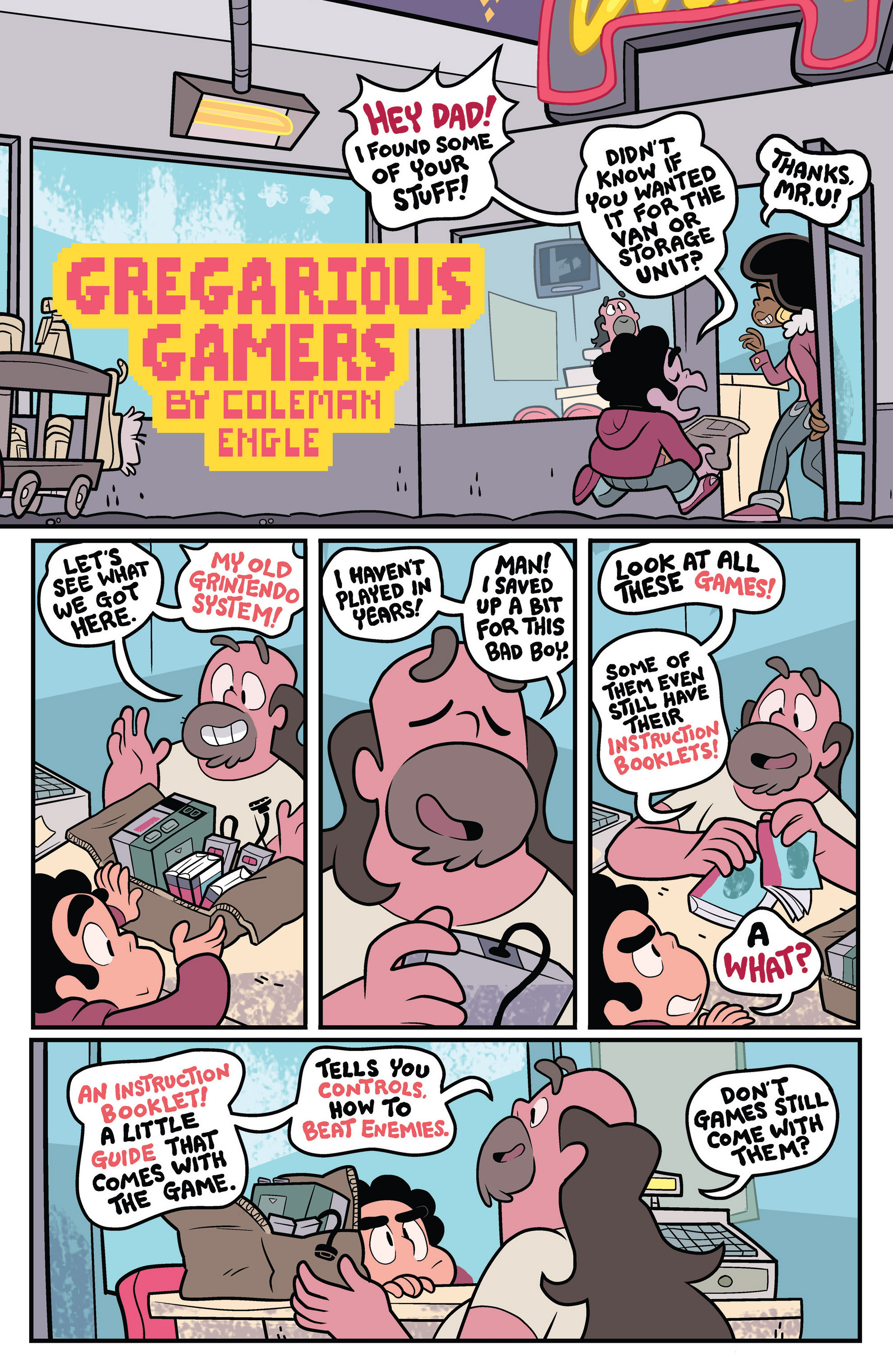 Read online Steven Universe: Greg Universe Special comic -  Issue # Full - 23