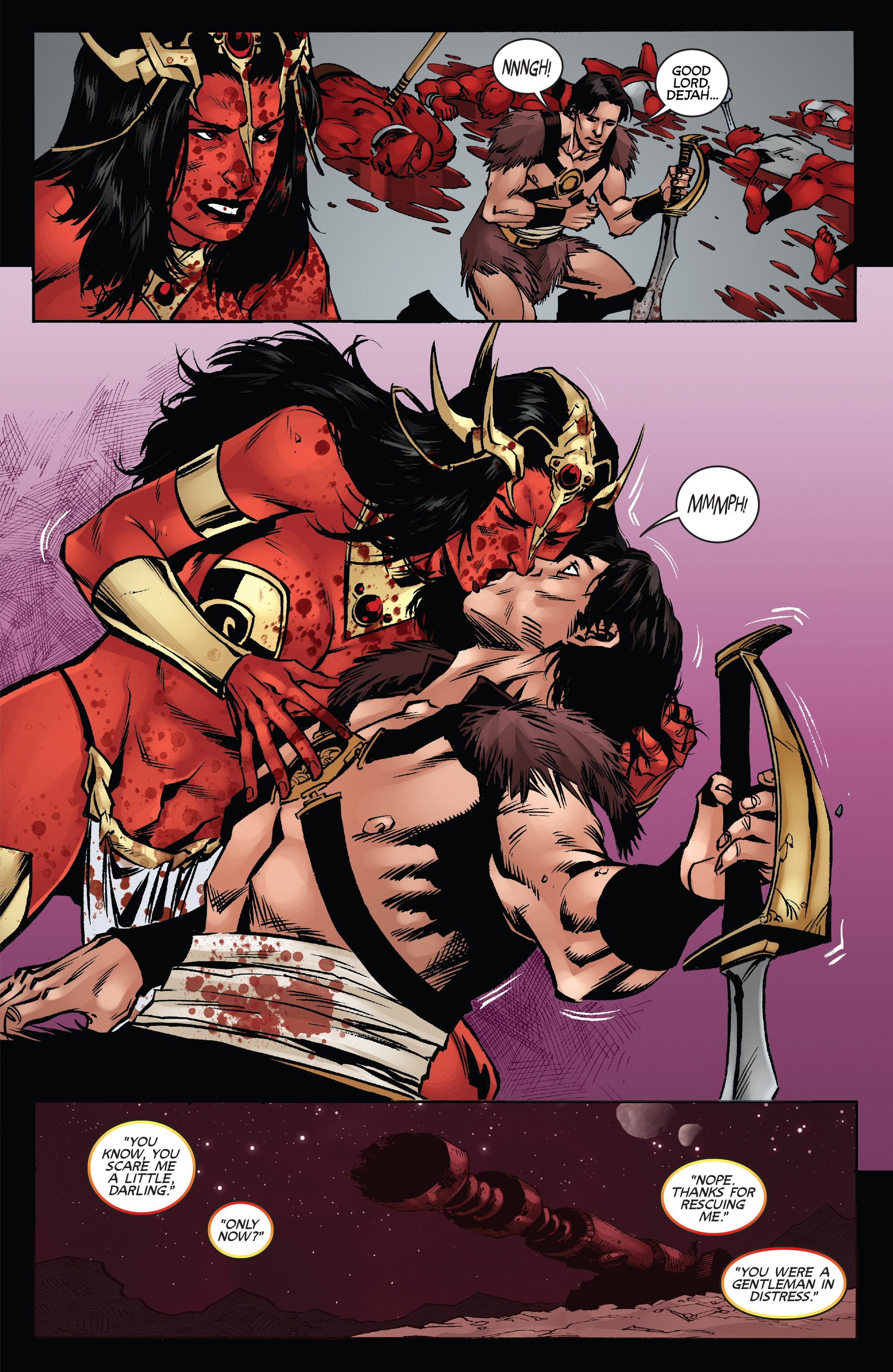 Read online Dejah of Mars comic -  Issue #4 - 21