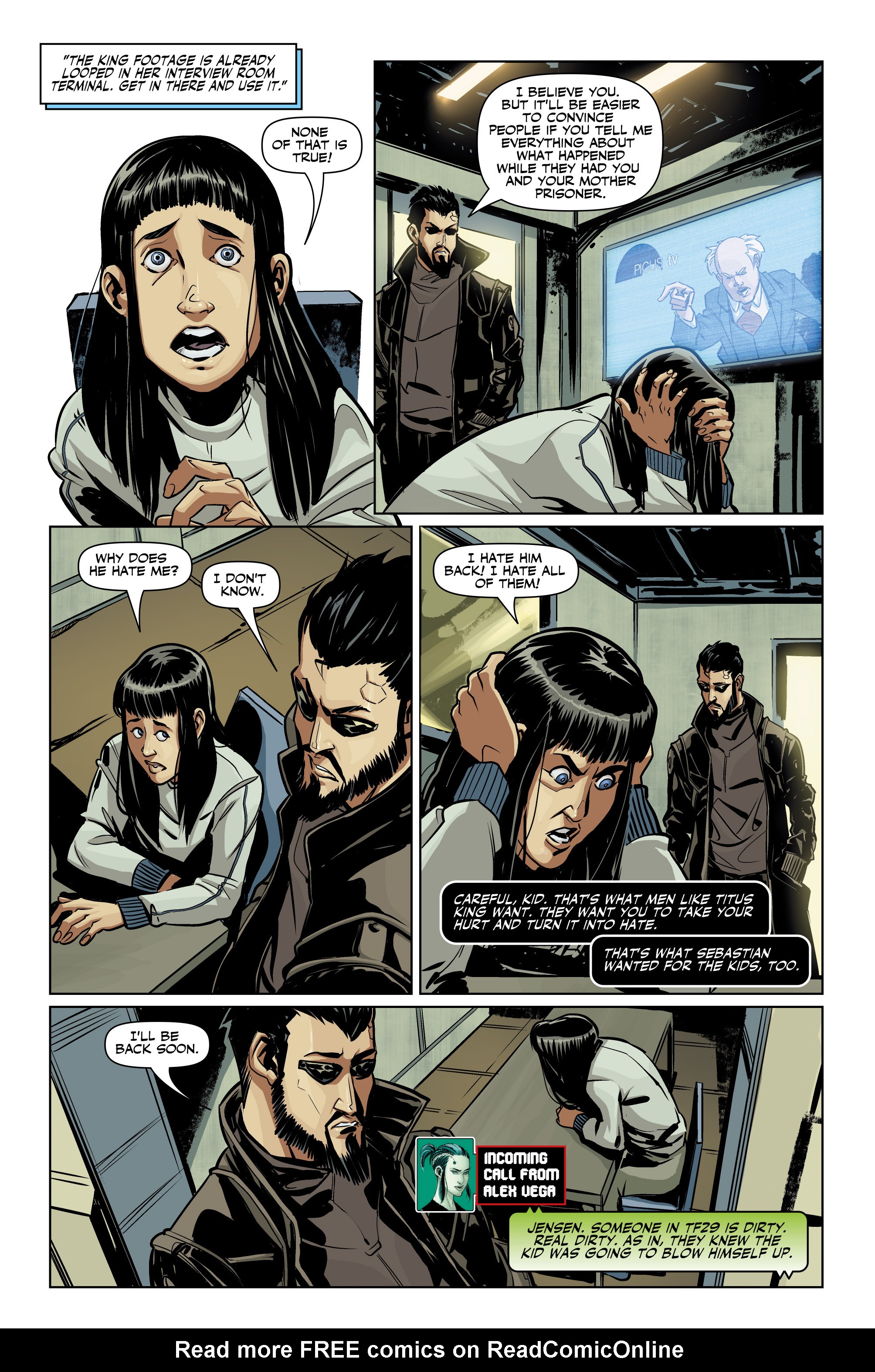 Read online Deus Ex: Children's Crusade comic -  Issue #3 - 14