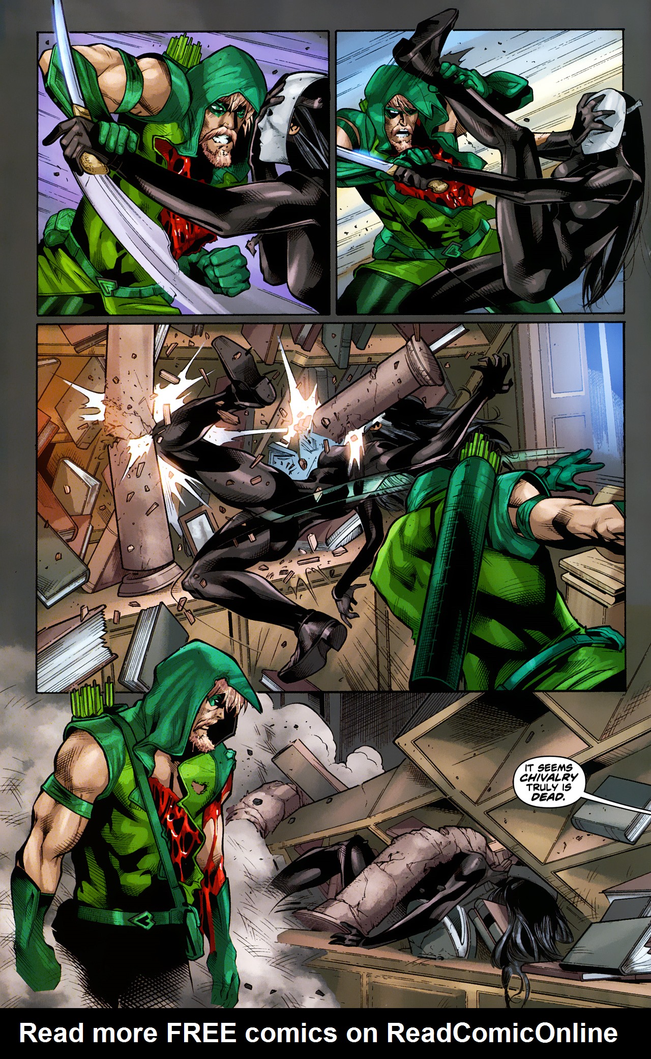 Read online Green Arrow [II] comic -  Issue #6 - 17